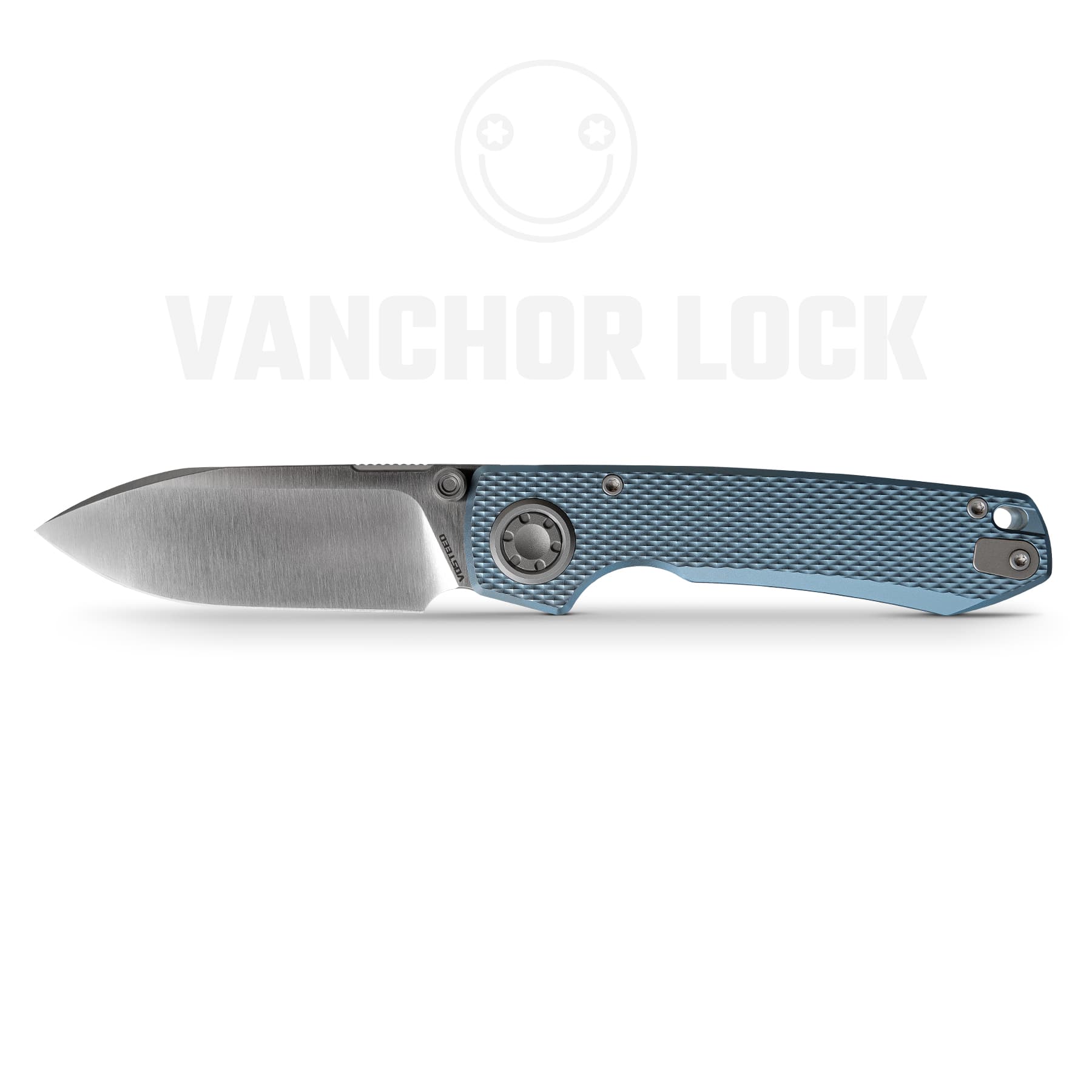 Raccoon® V -Vanchor Lock®  (3.22" M390 Blade & Titanium Handle) - A4002