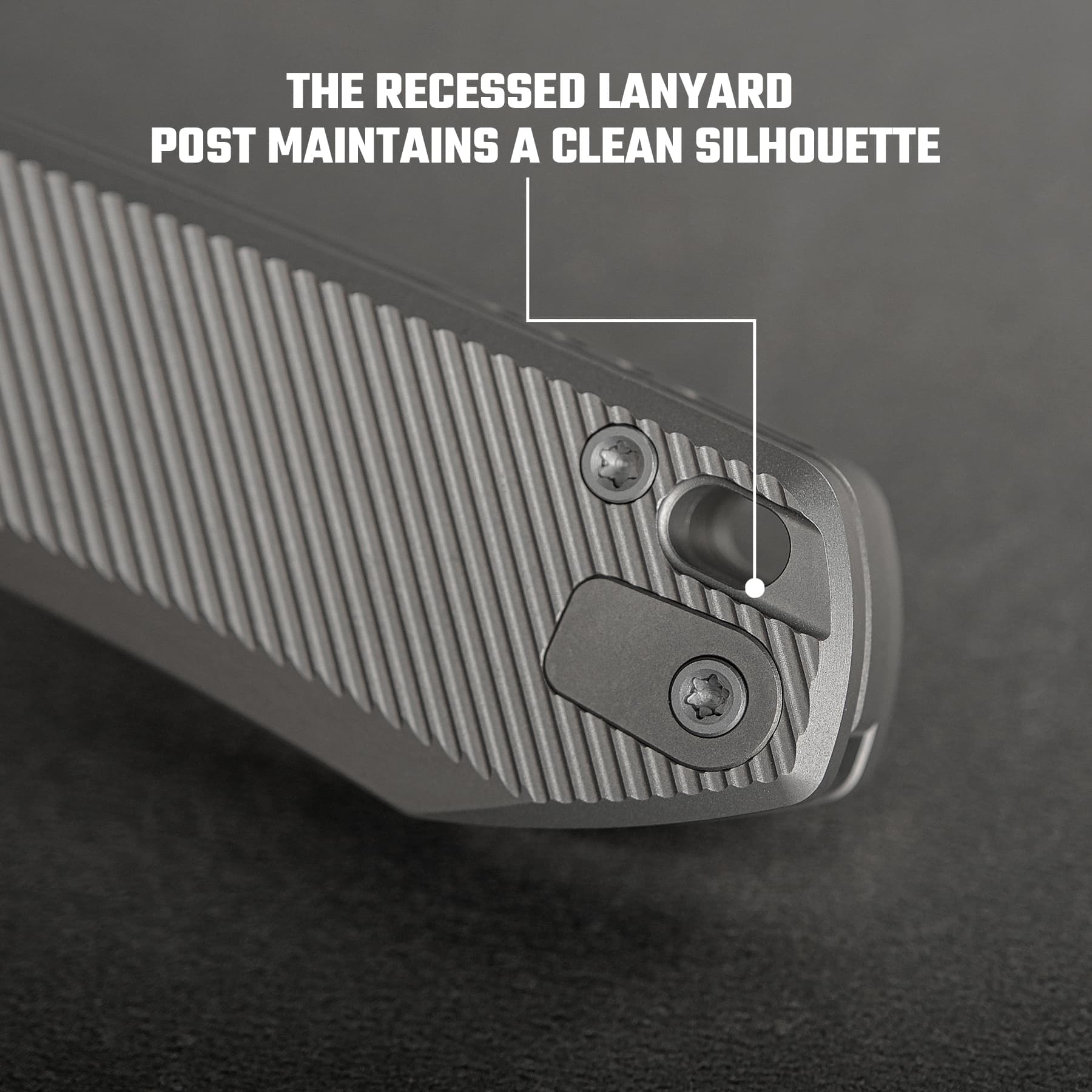 Raccoon® V -Vanchor Lock®  (3.22" M390 Blade & Titanium Handle) - A4003