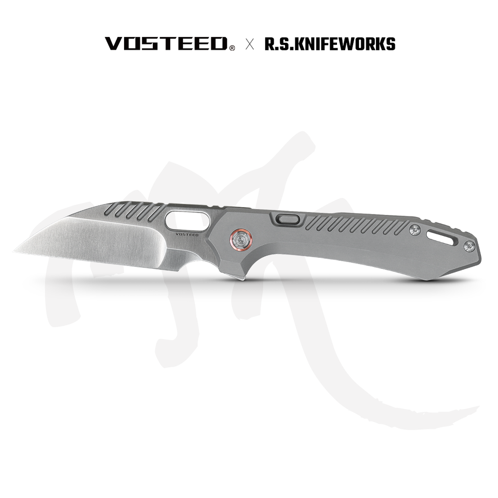 RSKAOS Button Lock Knife | M390 & Titanium EDC Speedster