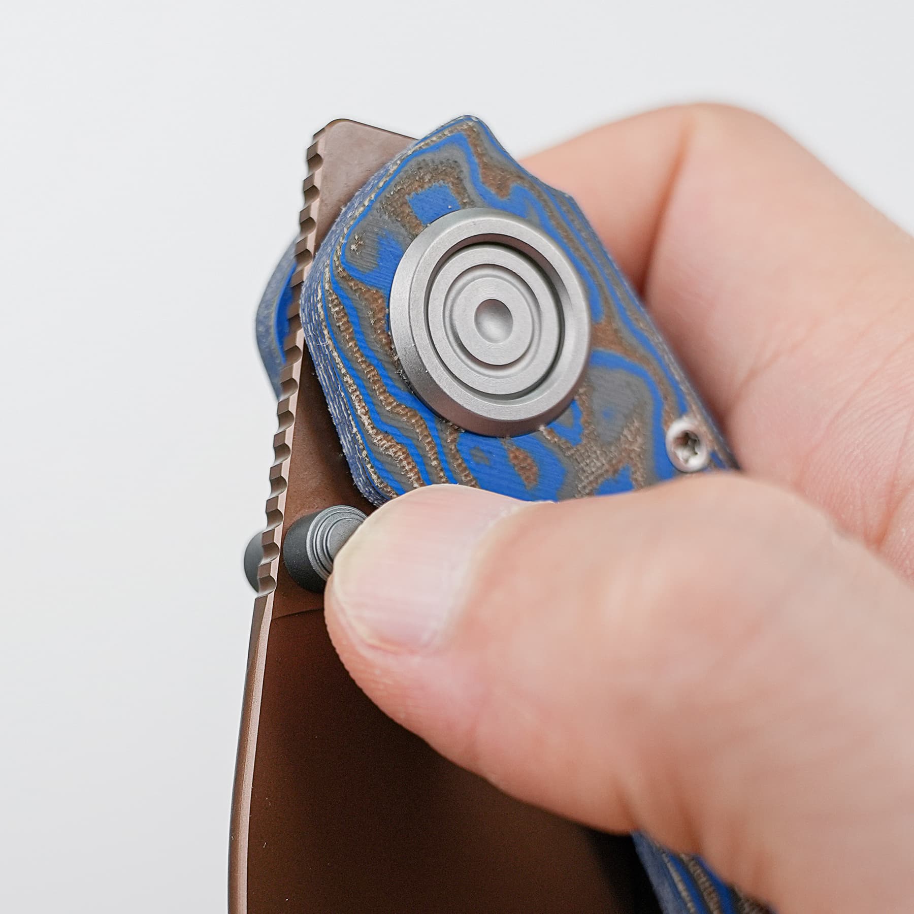 Coming Soon - Shilin Cutter® - Vanchor Lock® (2.90" 154CM Blade & Micarta Handle) - A2811