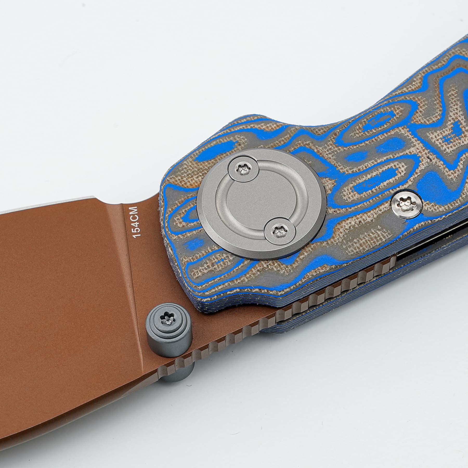 Coming Soon - Shilin Cutter® - Vanchor Lock® (2.90" 154CM Blade & Micarta Handle) - A2811