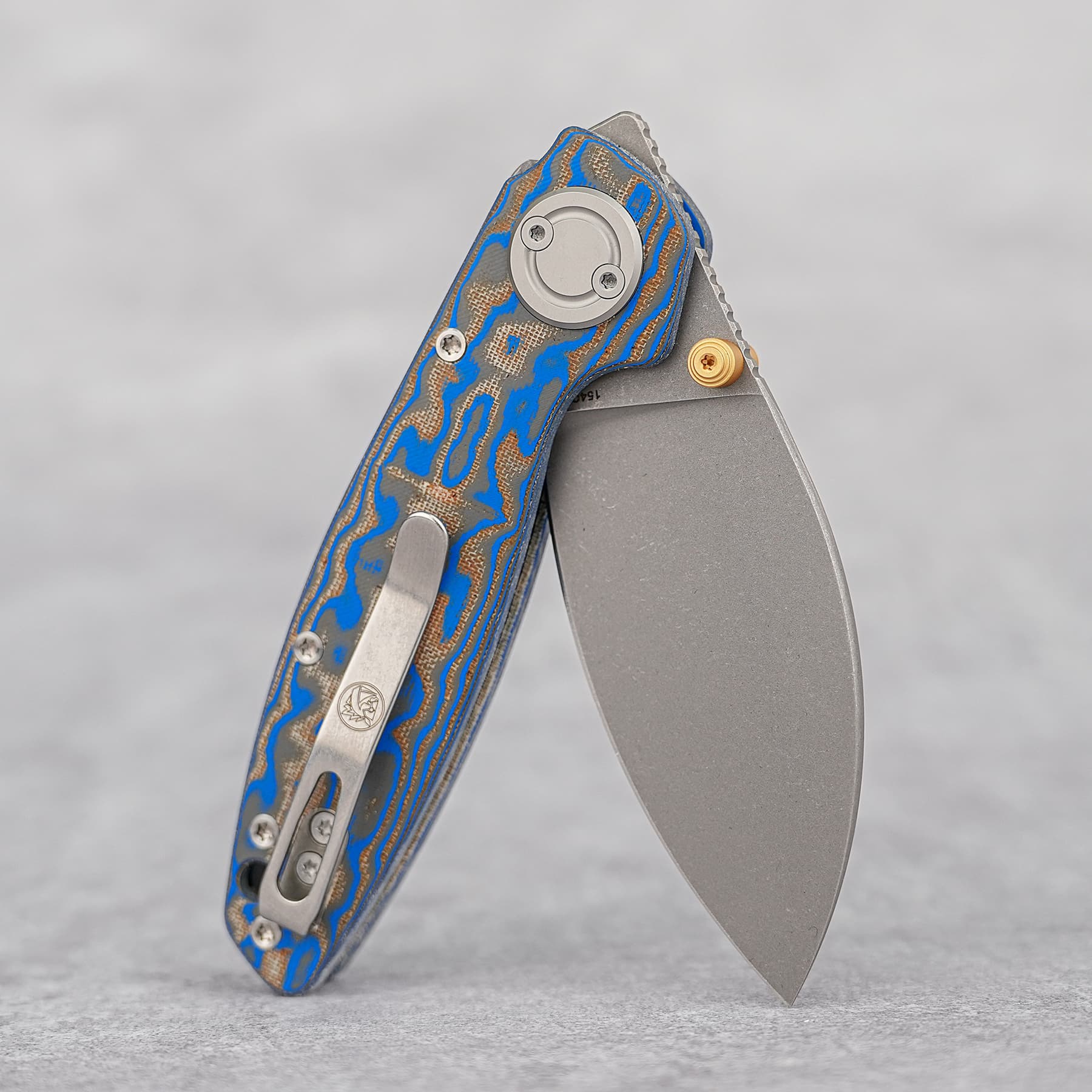 Shilin Cutter® - Vanchor Lock® (2.90" 154CM Blade & Micarta Handle) - A2813