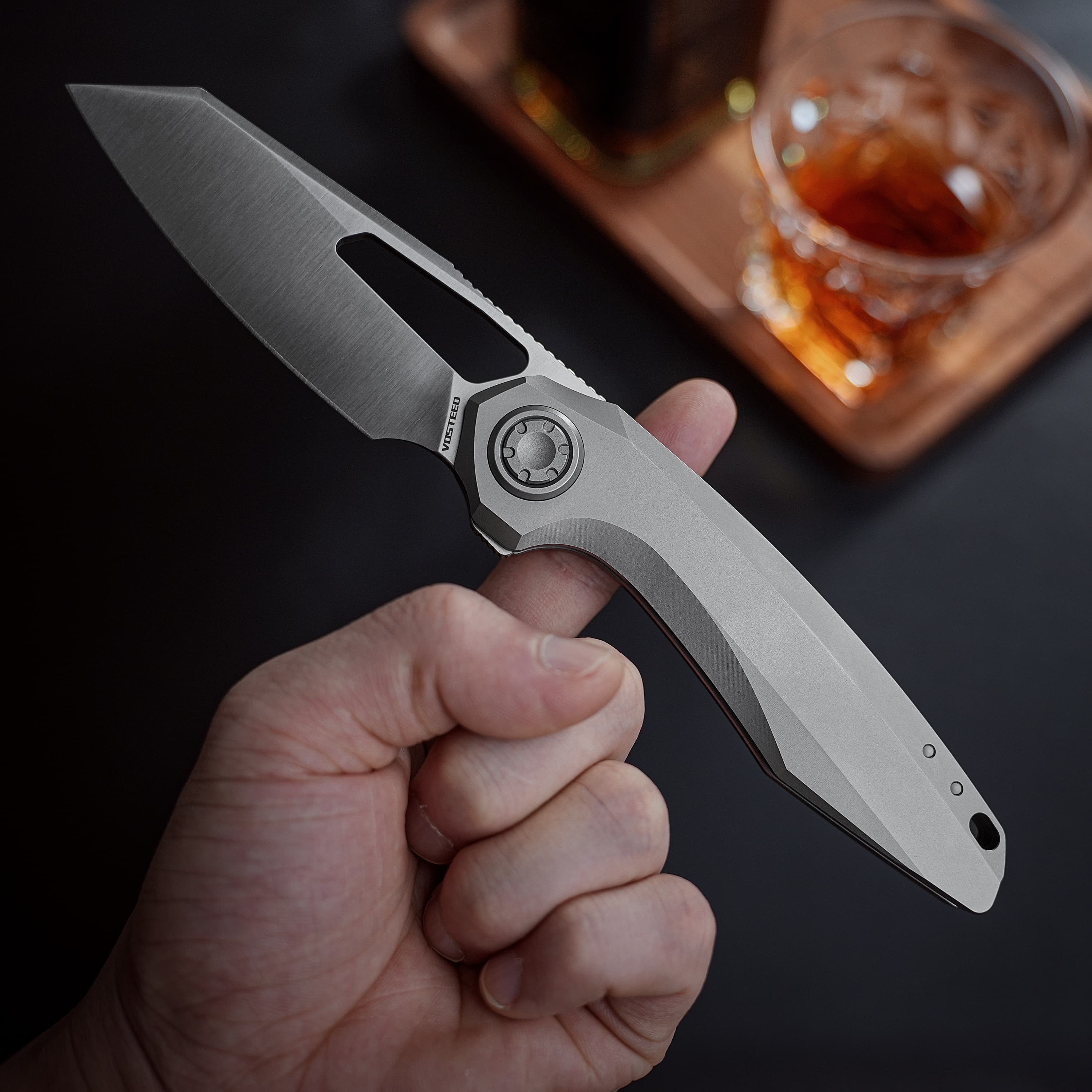 Thunderbeast -Vanchor Lock®  (3.49" M390 Blade & Titanium Handle) - A4301