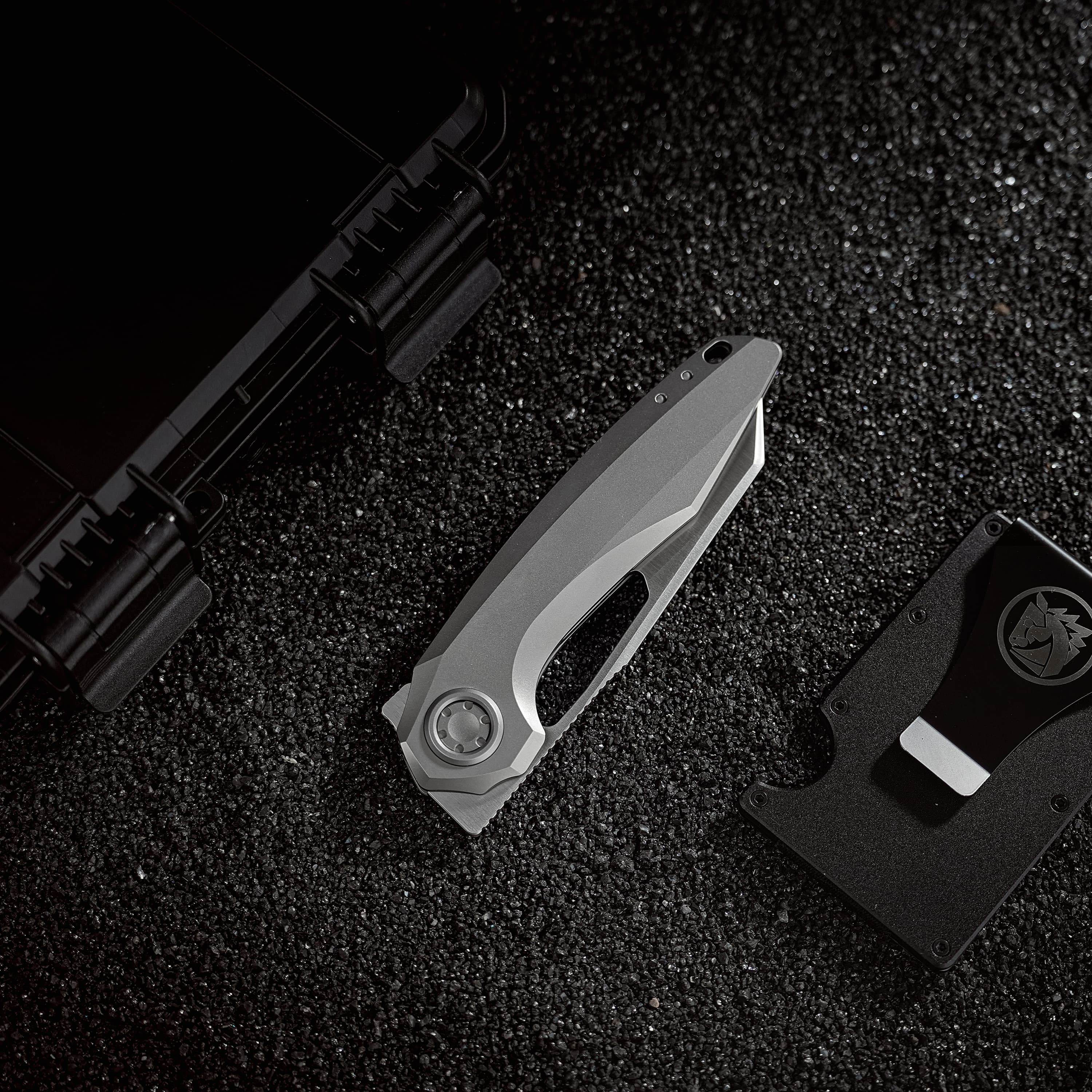 Thunderbeast -Vanchor Lock®  (3.49" M390 Blade & Titanium Handle) - A4301