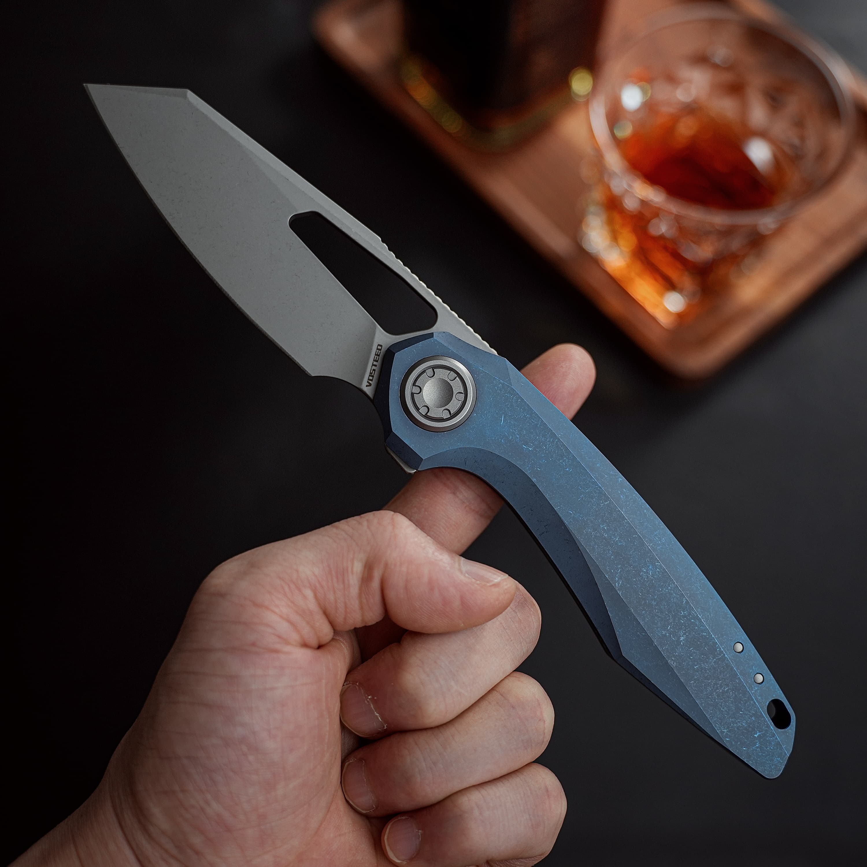 Thunderbeast -Vanchor Lock®  (3.49" M390 Blade & Titanium Handle) - A4303