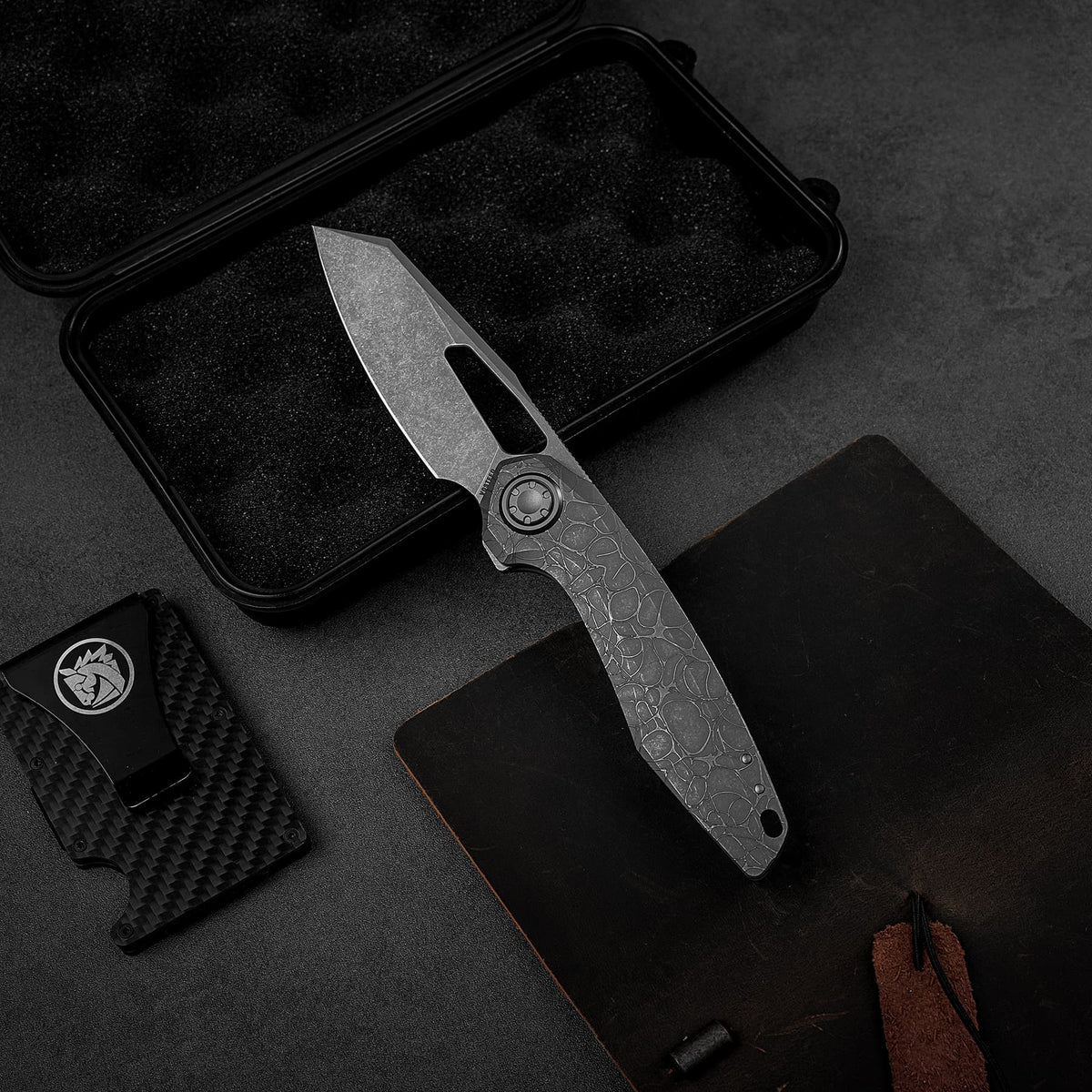Coming Soon - Thunderbeast - Vanchor Lock® (3.49" M390 Blade & Titanium Handle) - A4305