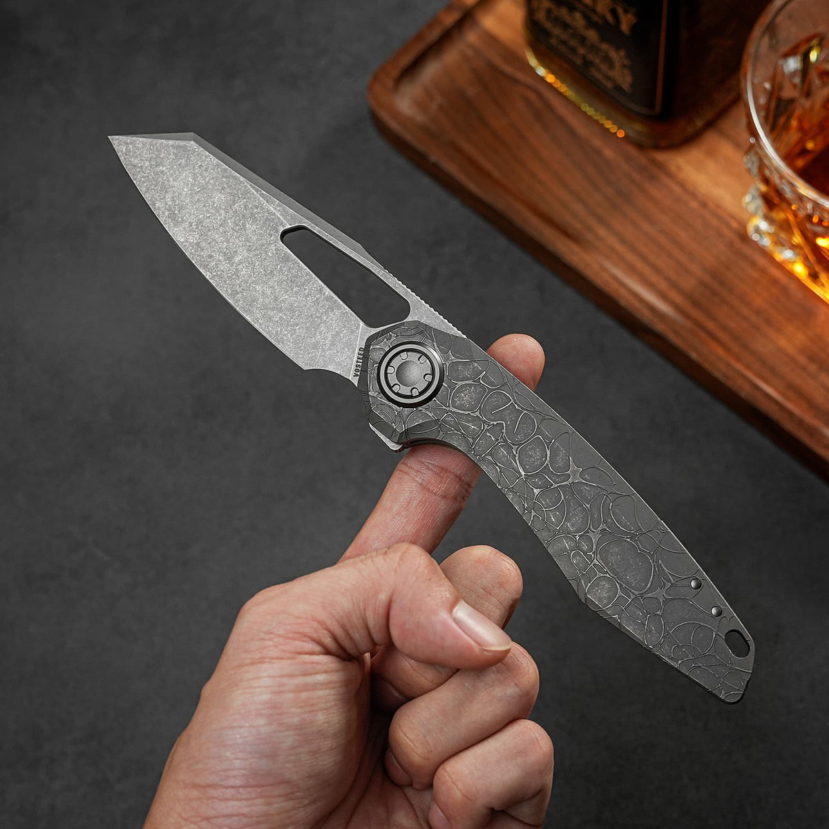 Coming Soon - Thunderbeast - Vanchor Lock® (3.49" M390 Blade & Titanium Handle) - A4305