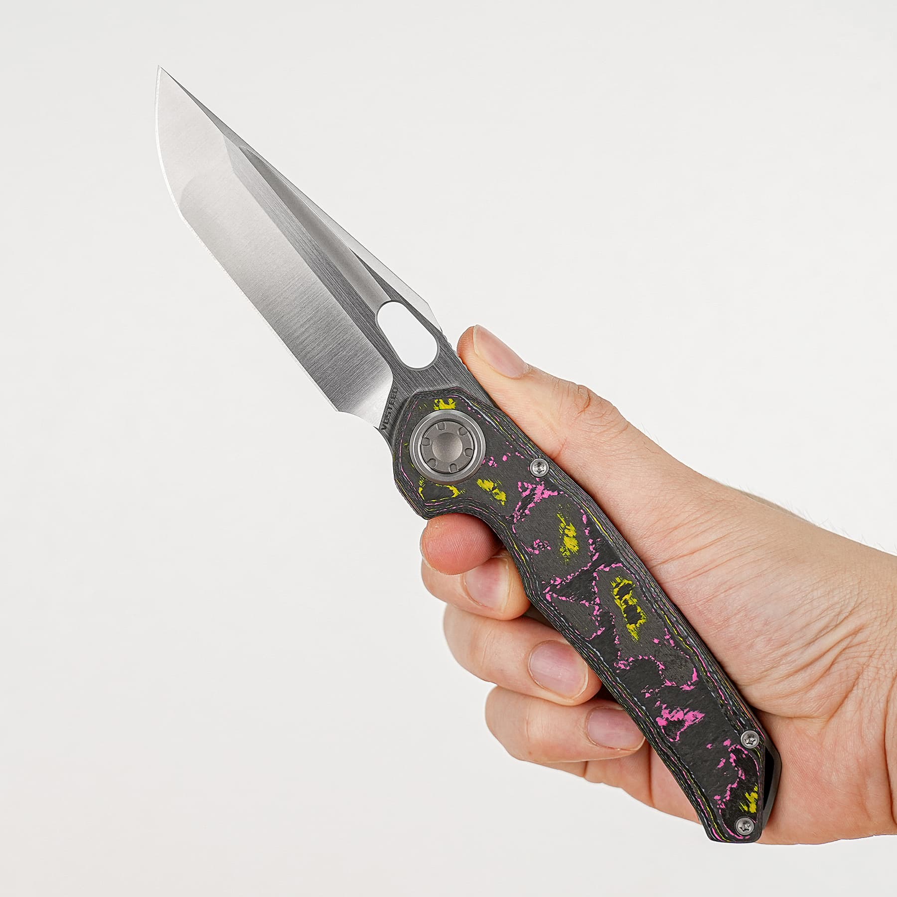 Coming Soon - Thunderbird V- Vanchor Lock® (3.46" M390 Blade & CamoCarbon Handle) - A0322