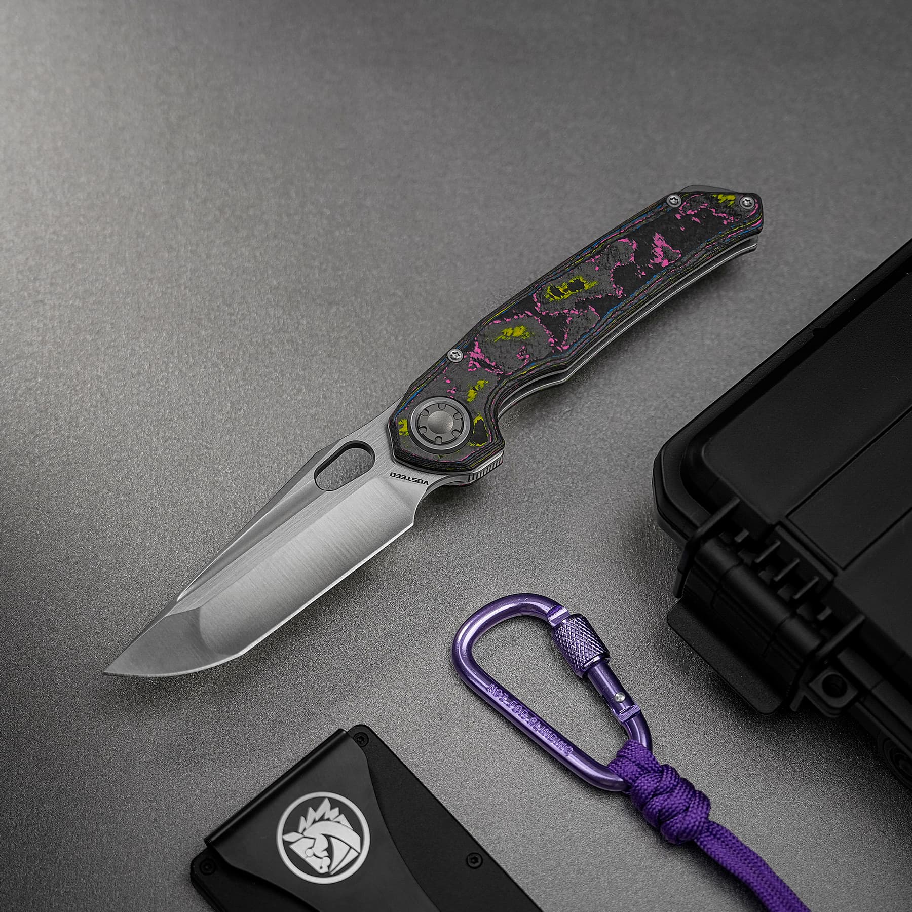 Coming Soon - Thunderbird V- Vanchor Lock® (3.46" M390 Blade & CamoCarbon Handle) - A0322