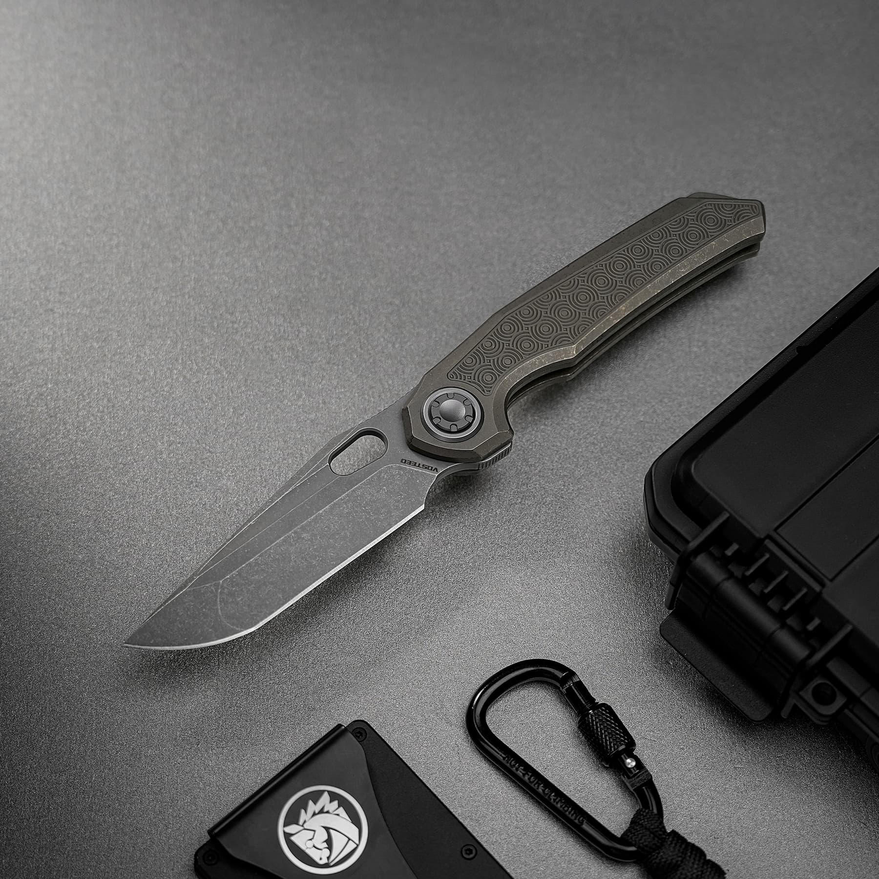 Coming Soon - Thunderbird V- Vanchor Lock® (3.46" M390 Blade & Titanium Handle) - A0325