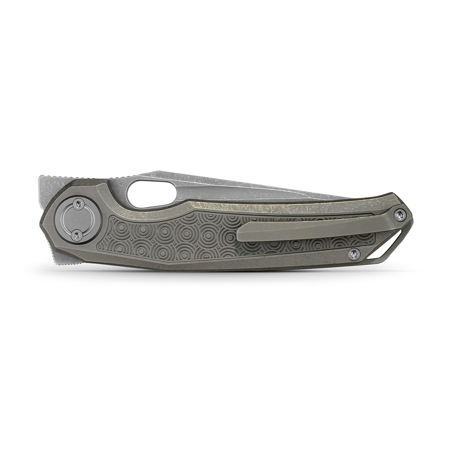 Coming Soon - Thunderbird V- Vanchor Lock® (3.46" M390 Blade & Titanium Handle) - A0325