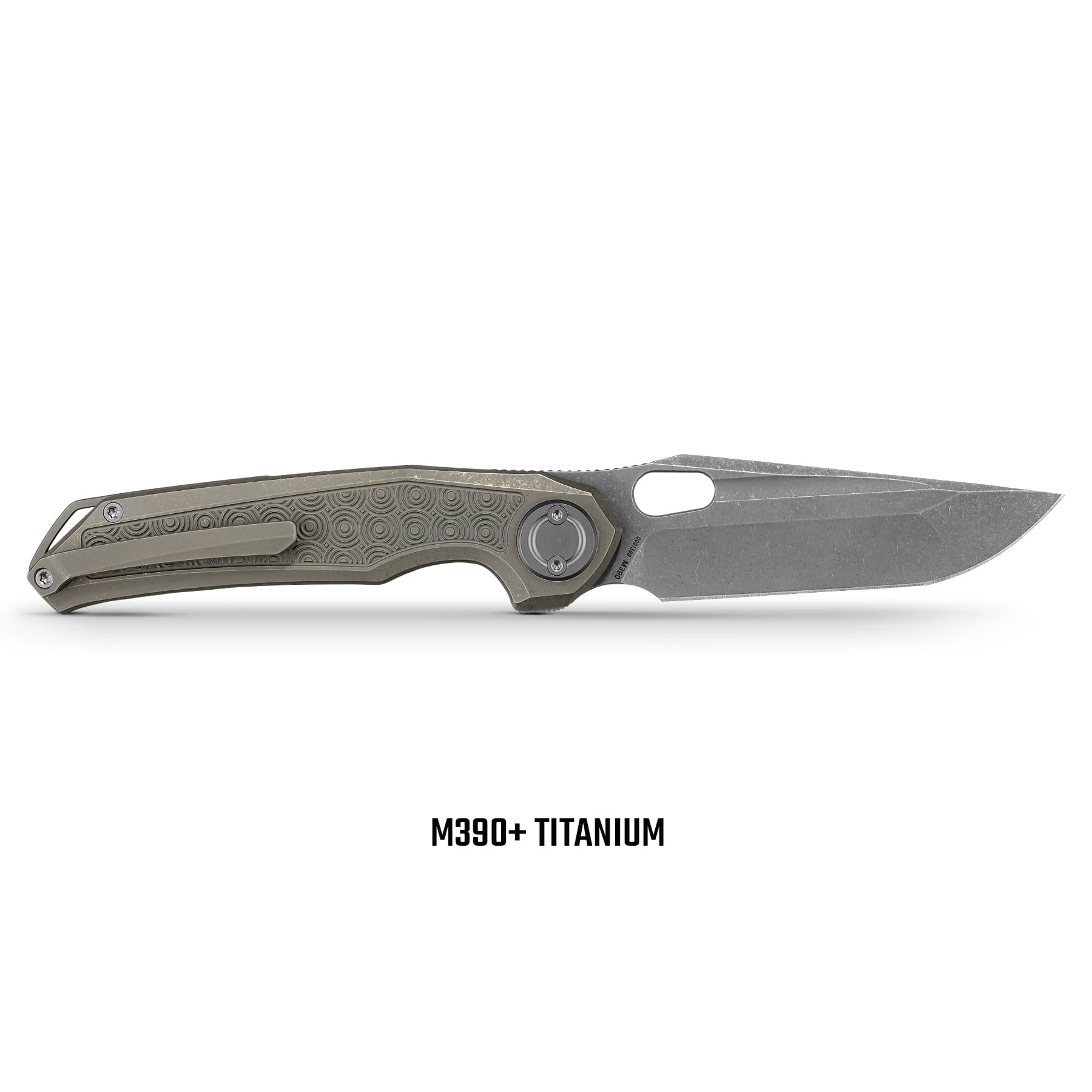 Coming Soon - Thunderbird V- Vanchor Lock® (3.46" M390 Blade & Titanium Handle) - A0325