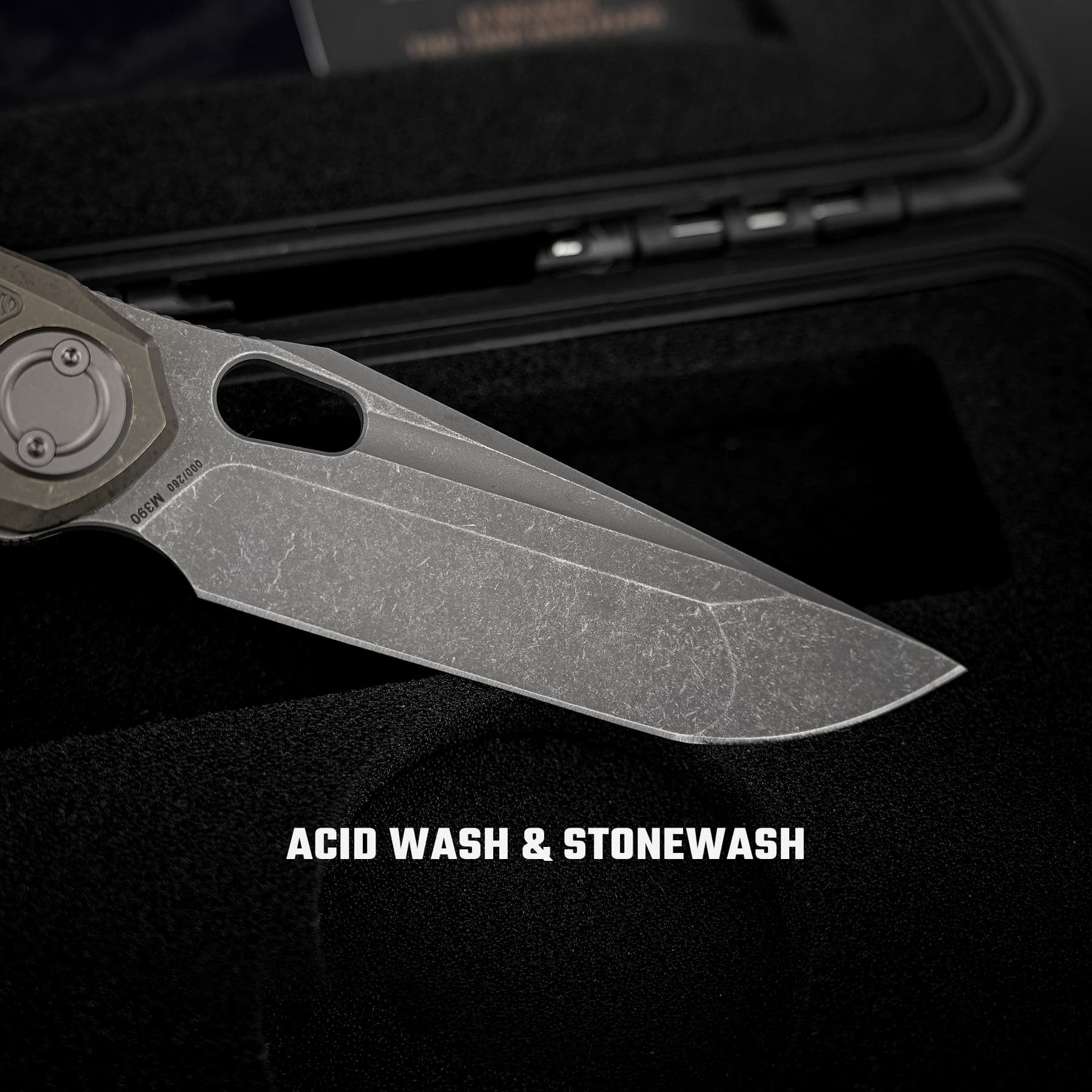 Coming Soon - Thunderbird V- Vanchor Lock® (3.46" M390 Blade & Titanium Handle) - A0325