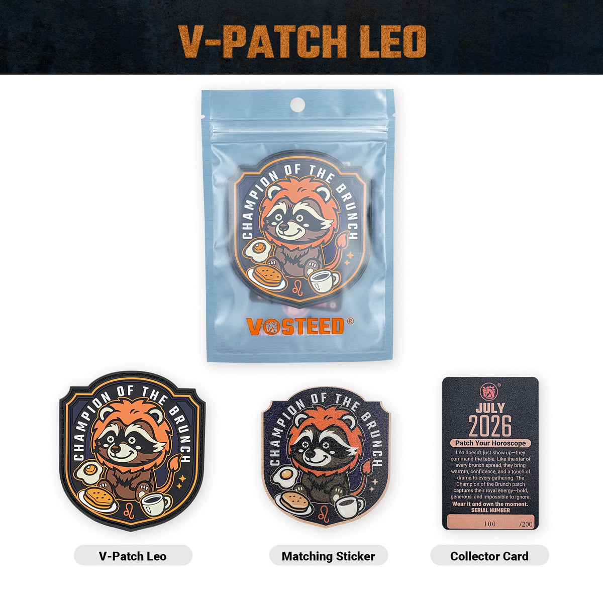 Coming Soon - V-Patch Leo - X0188