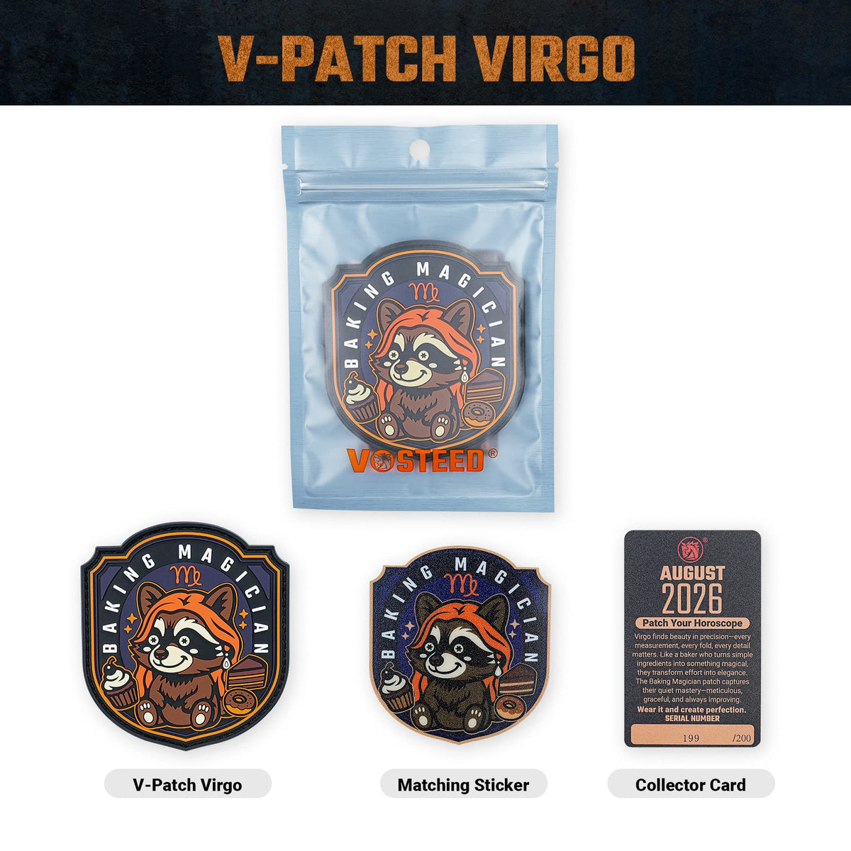 Coming Soon - V-Patch Virgo - X0189