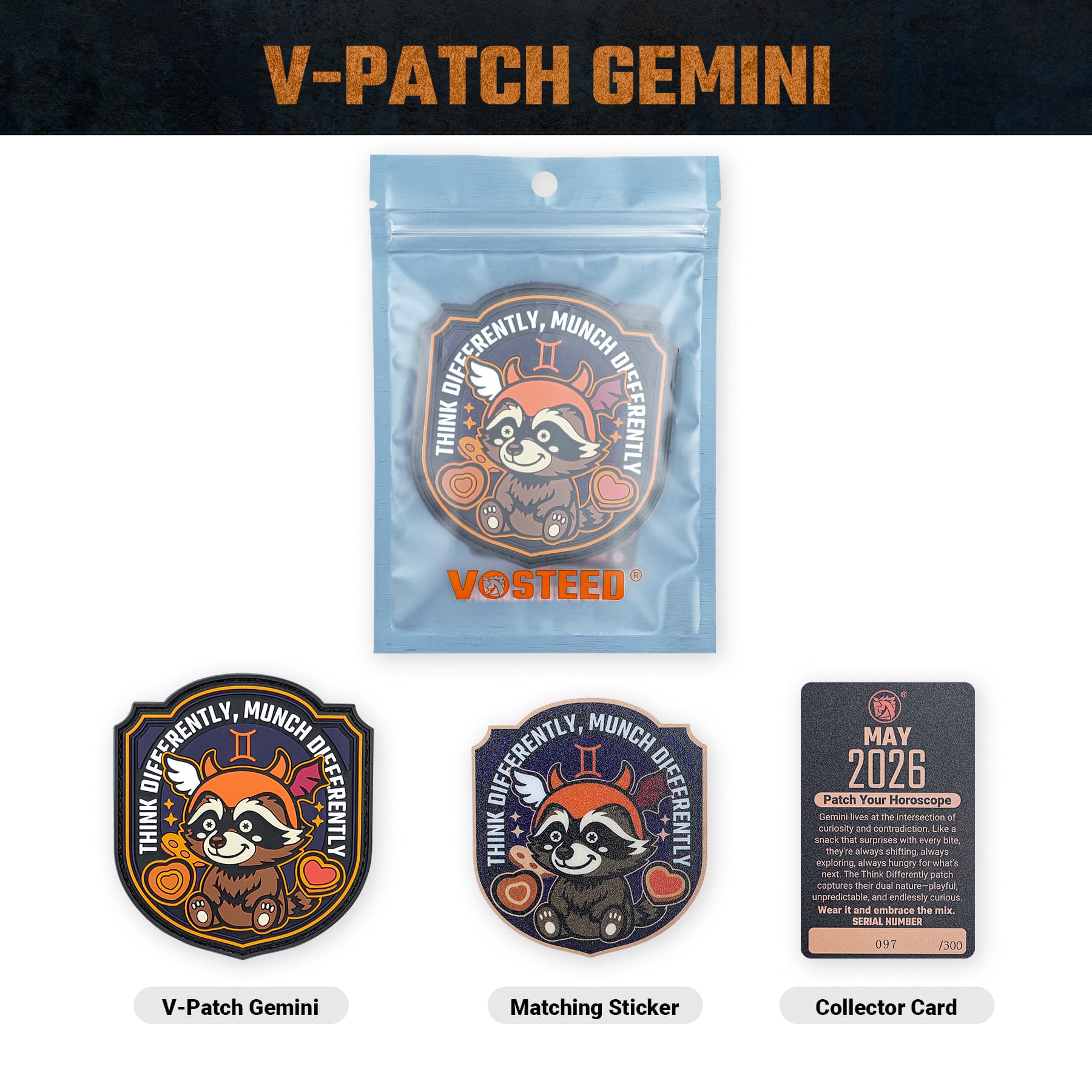 Coming Soon - V-Patch Gemini - X0186
