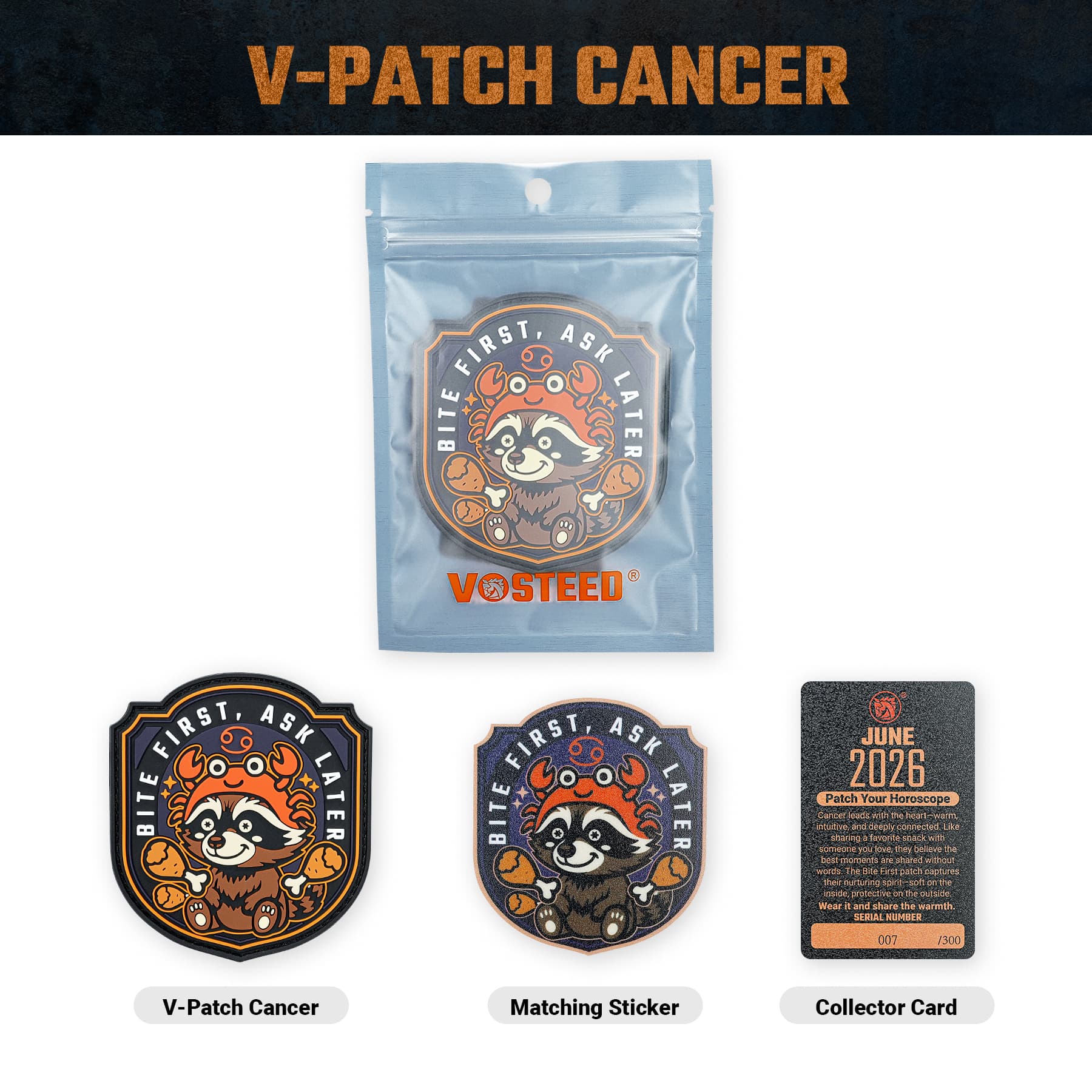Coming Soon - V-Patch Cancer- X0187