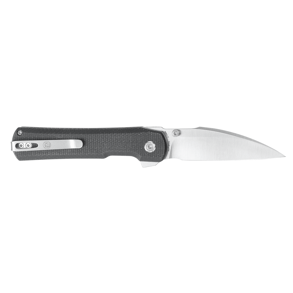 Vosteed Valkyrie knife with black Micarta handle