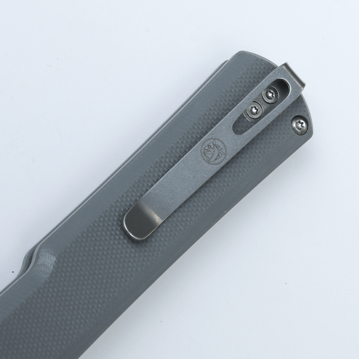 Vosteed Valkyrie knife pocket clip detail