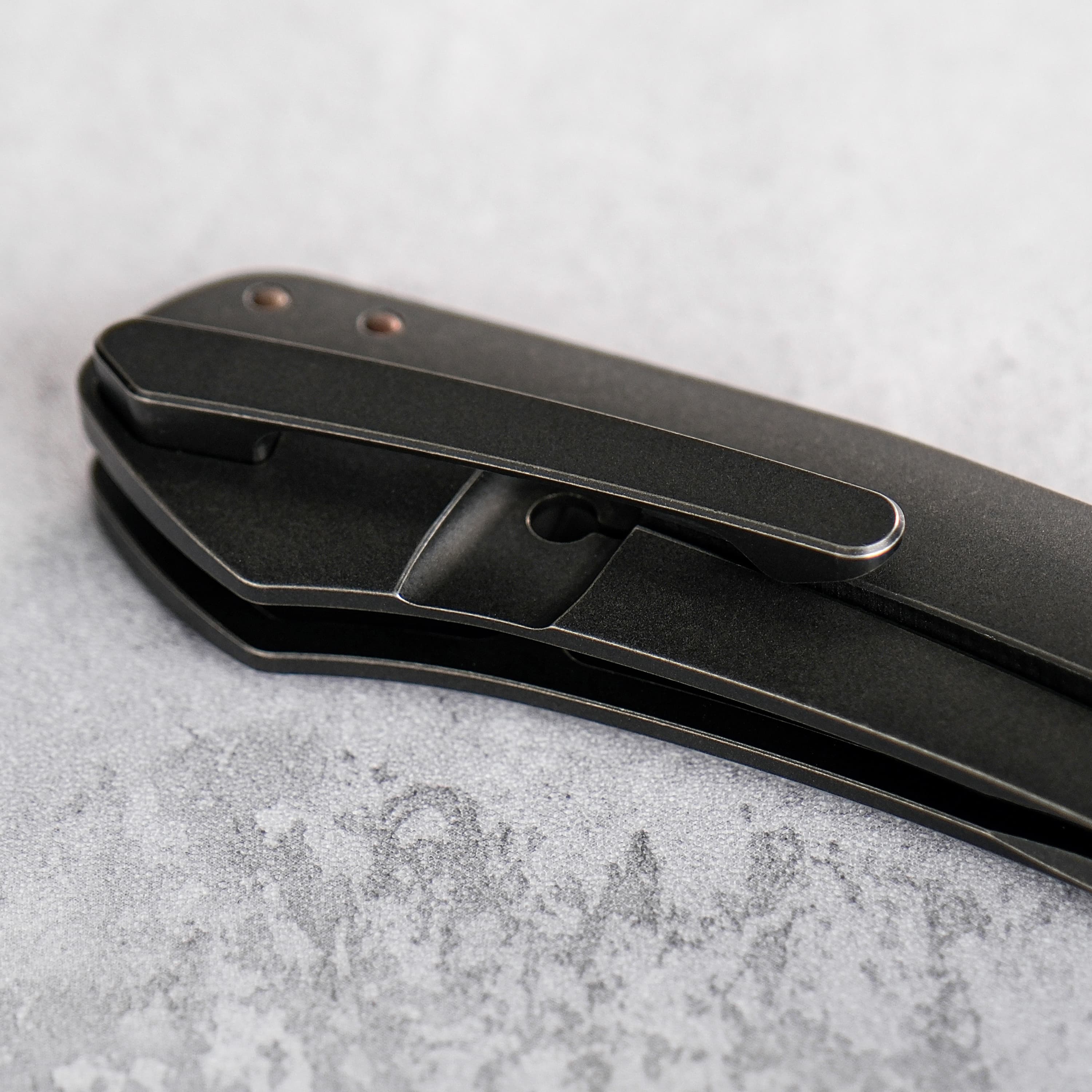 Vallhund- Frame Lock Knife (3.02" S35VN Blade & Titanium Handle) - A2103