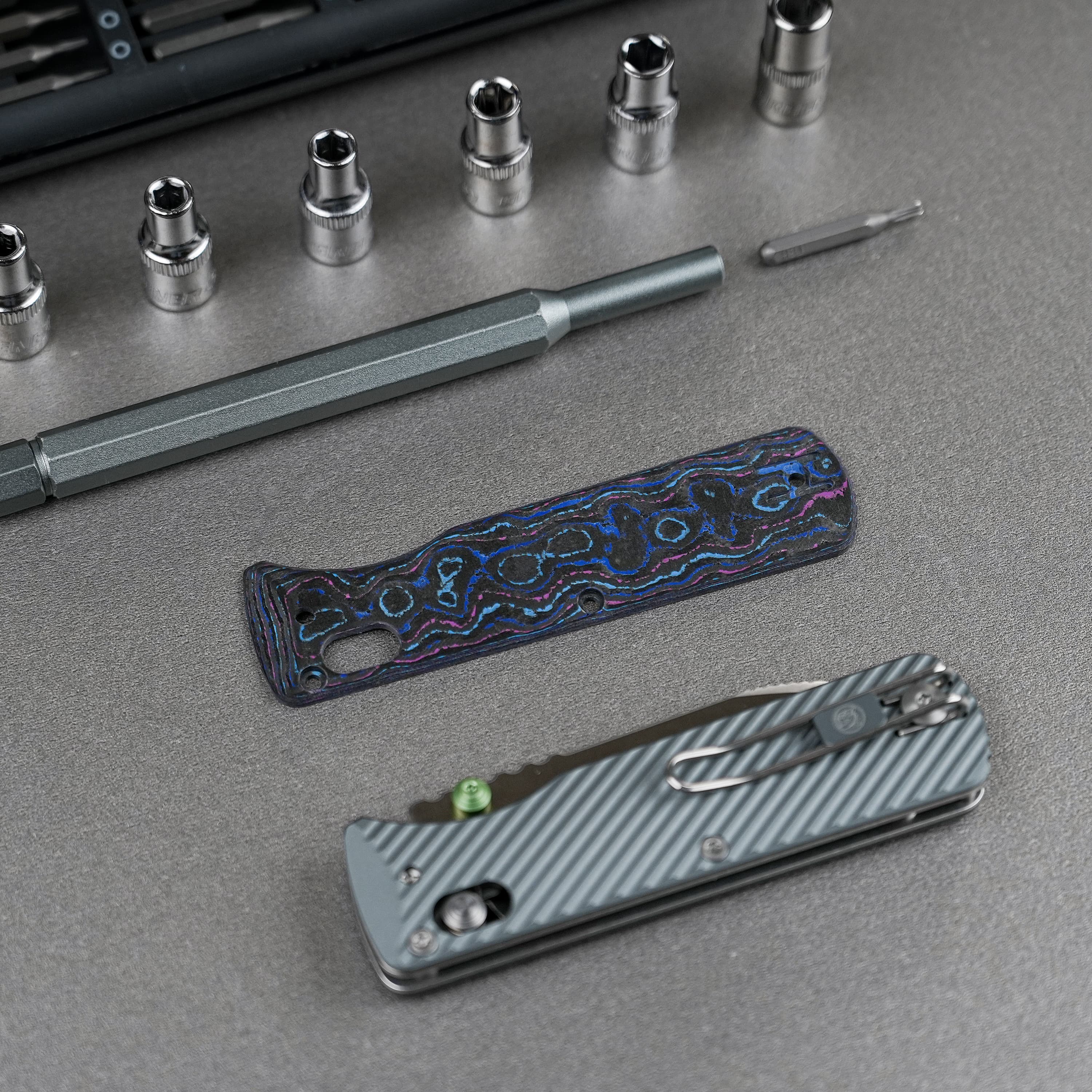 Vombat Handle Scales Kits- W0101