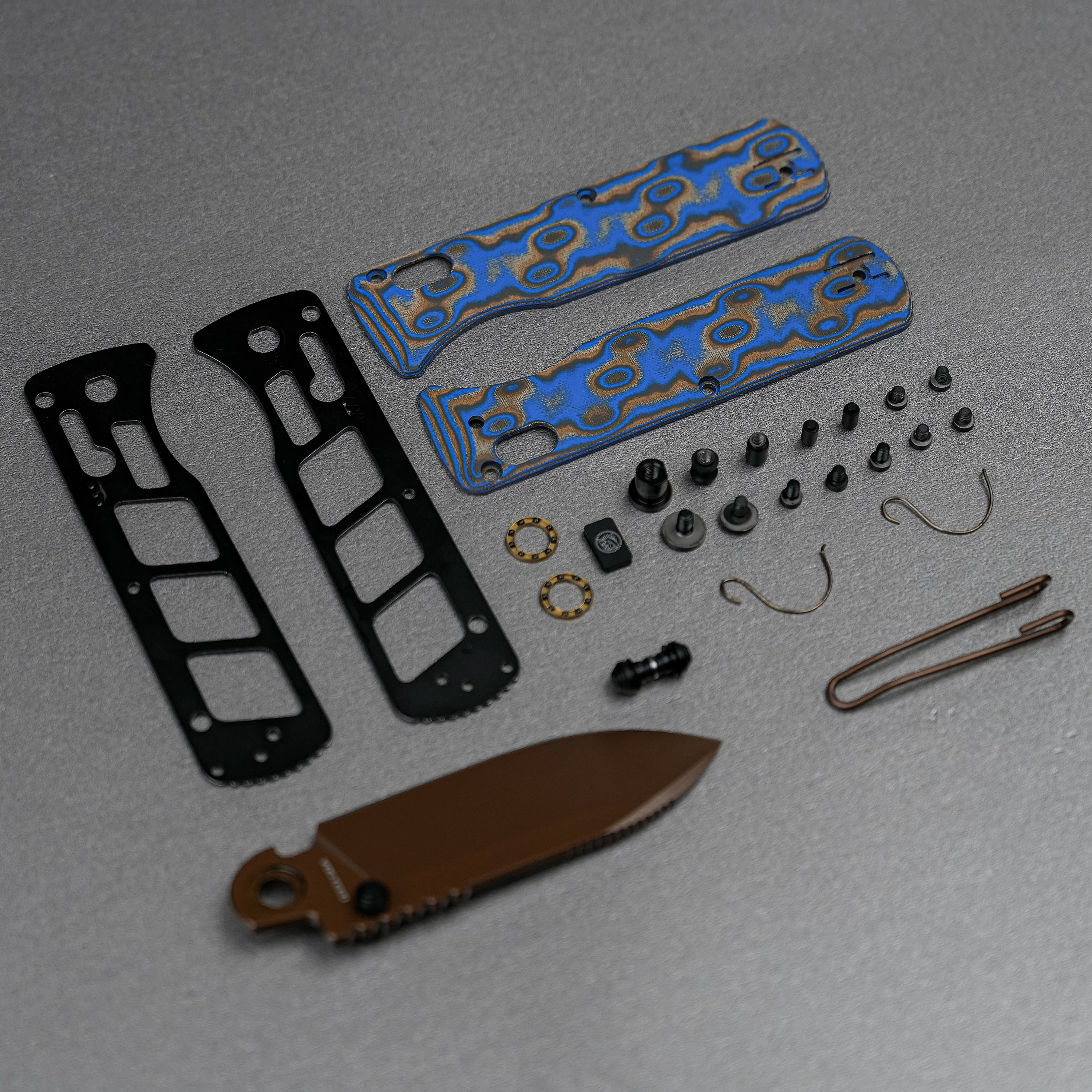 Vombat Handle Scales Kits- W0106