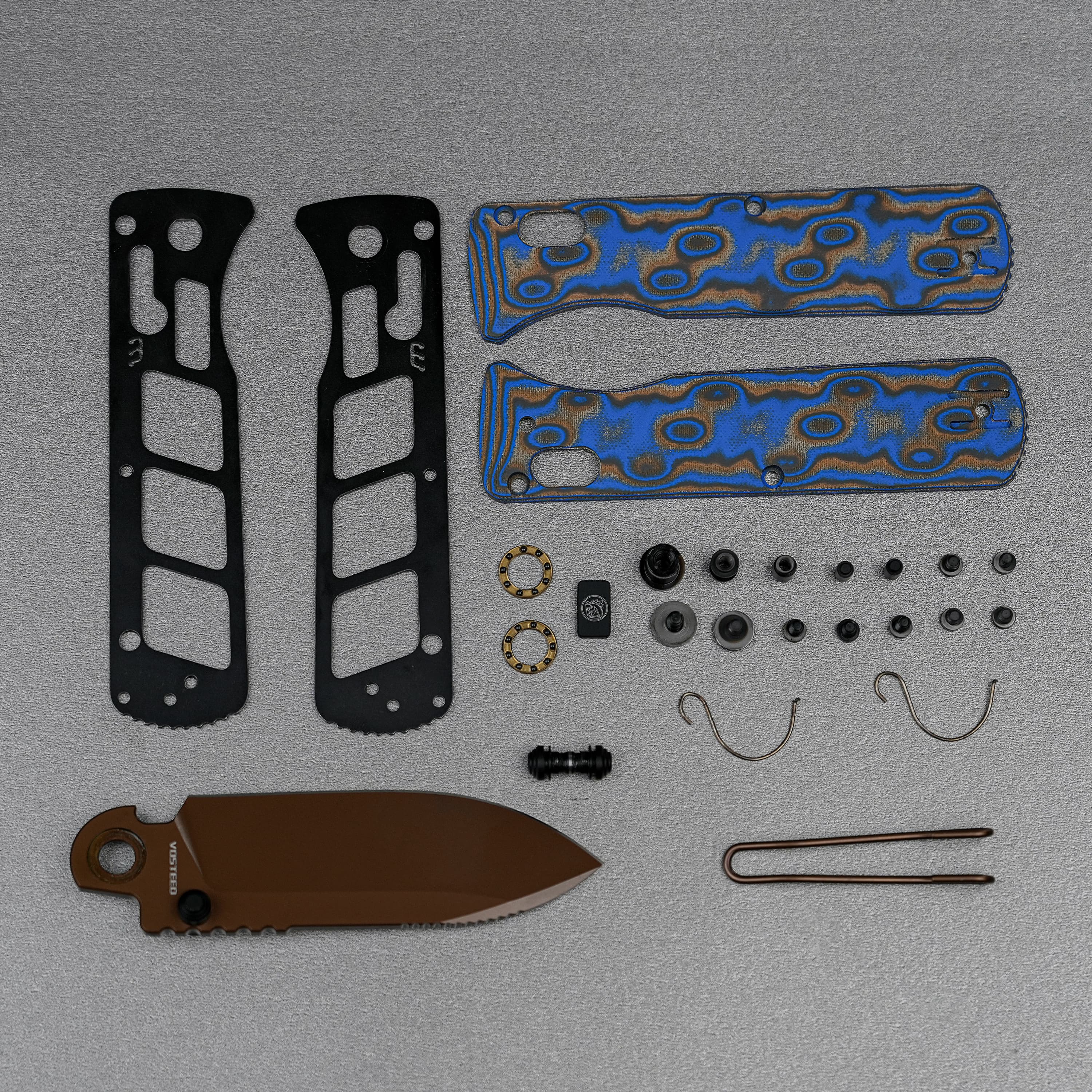 Vombat Handle Scales Kits- W0106
