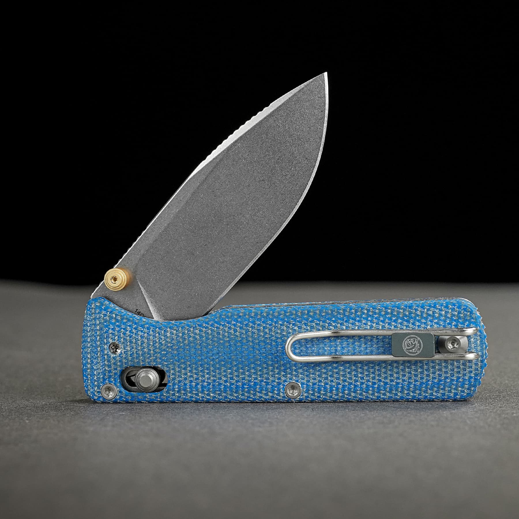 Coming Soon - Vombat - Crossbar Lock (2.92" 14C28N Blade & Micarta Handle) - A4109