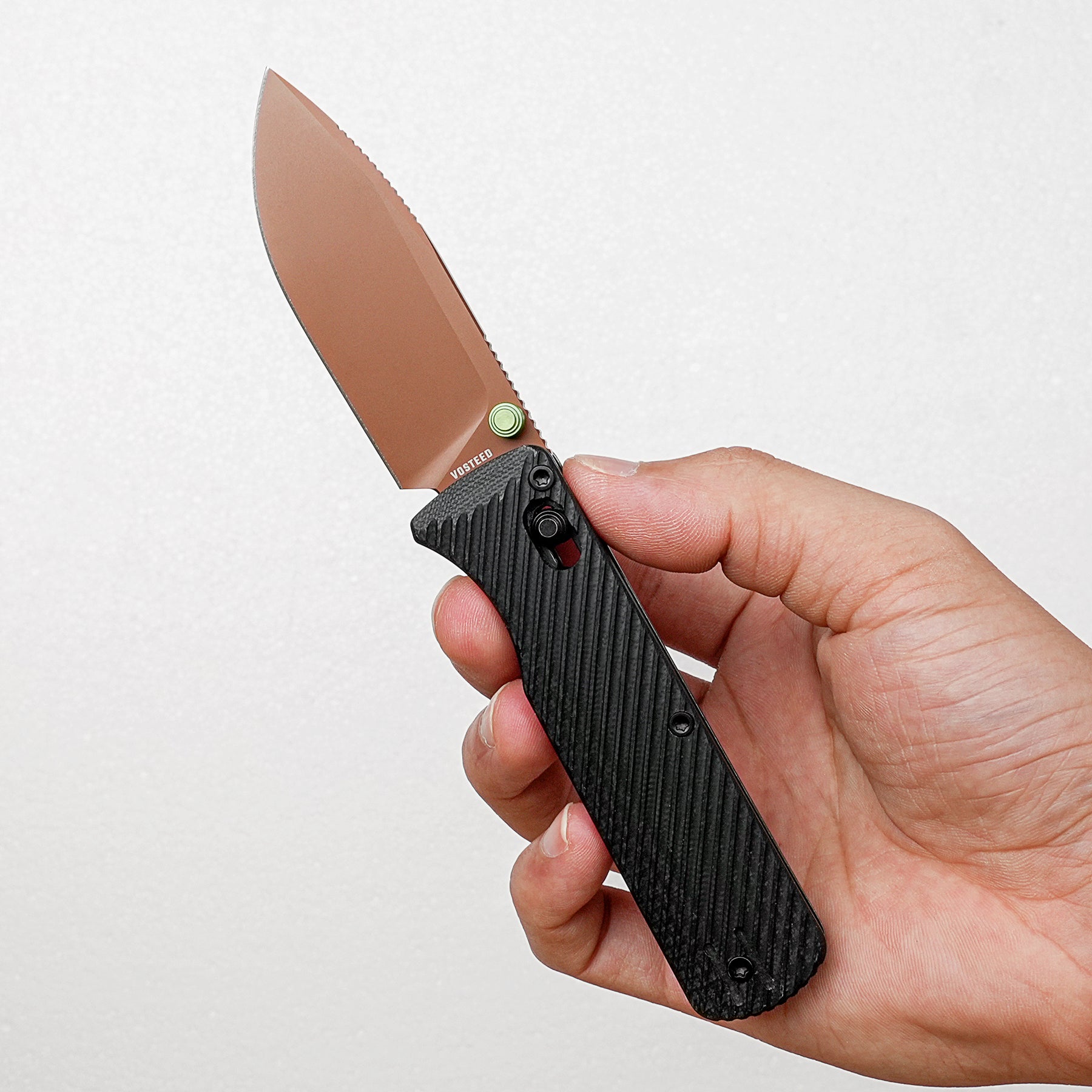 Coming Soon - Vombat - Crossbar Lock (2.92" 14C28N Blade & G10 Handle) - A4110