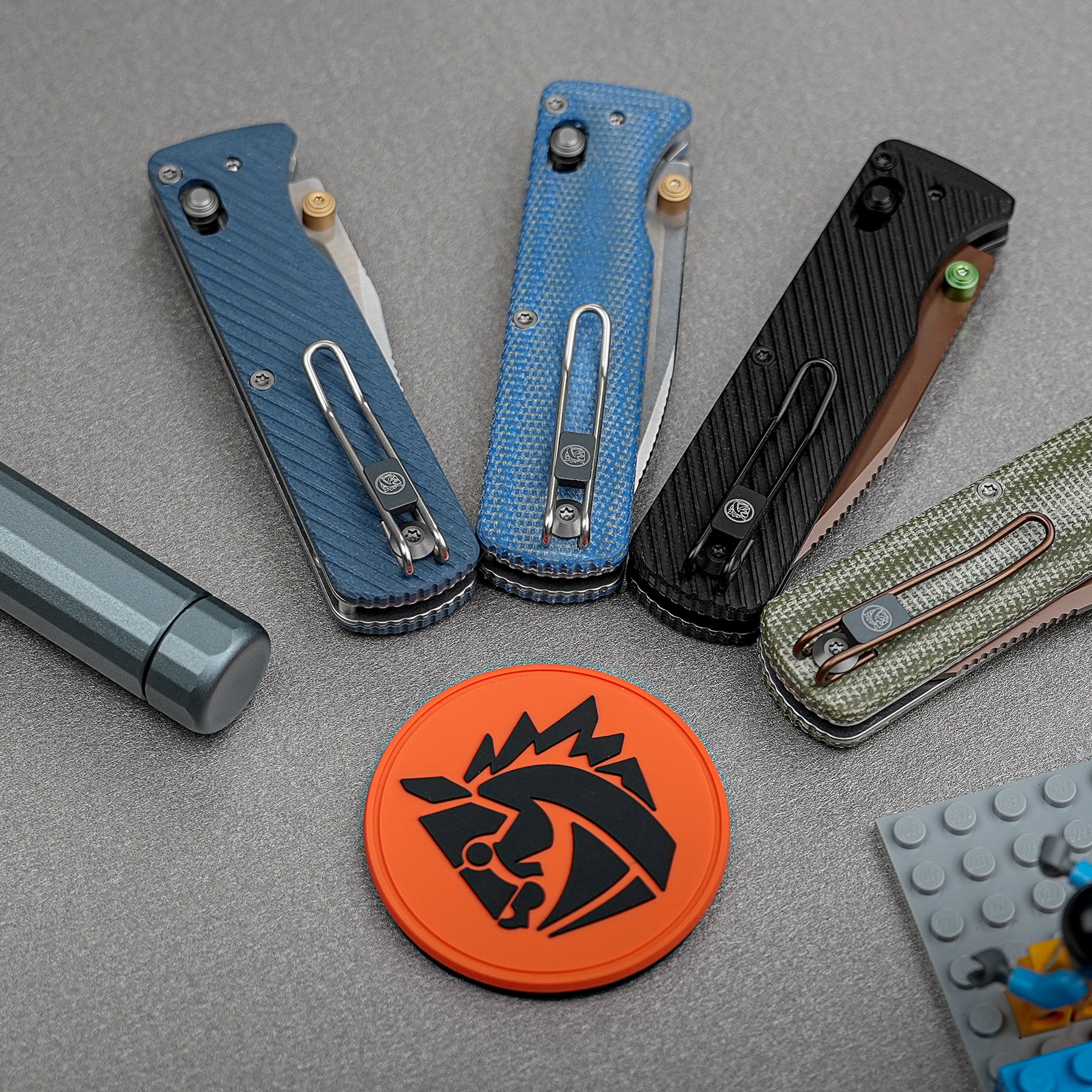 Coming Soon - Vombat - Crossbar Lock (2.92" 14C28N Blade & G10 Handle) - A4110