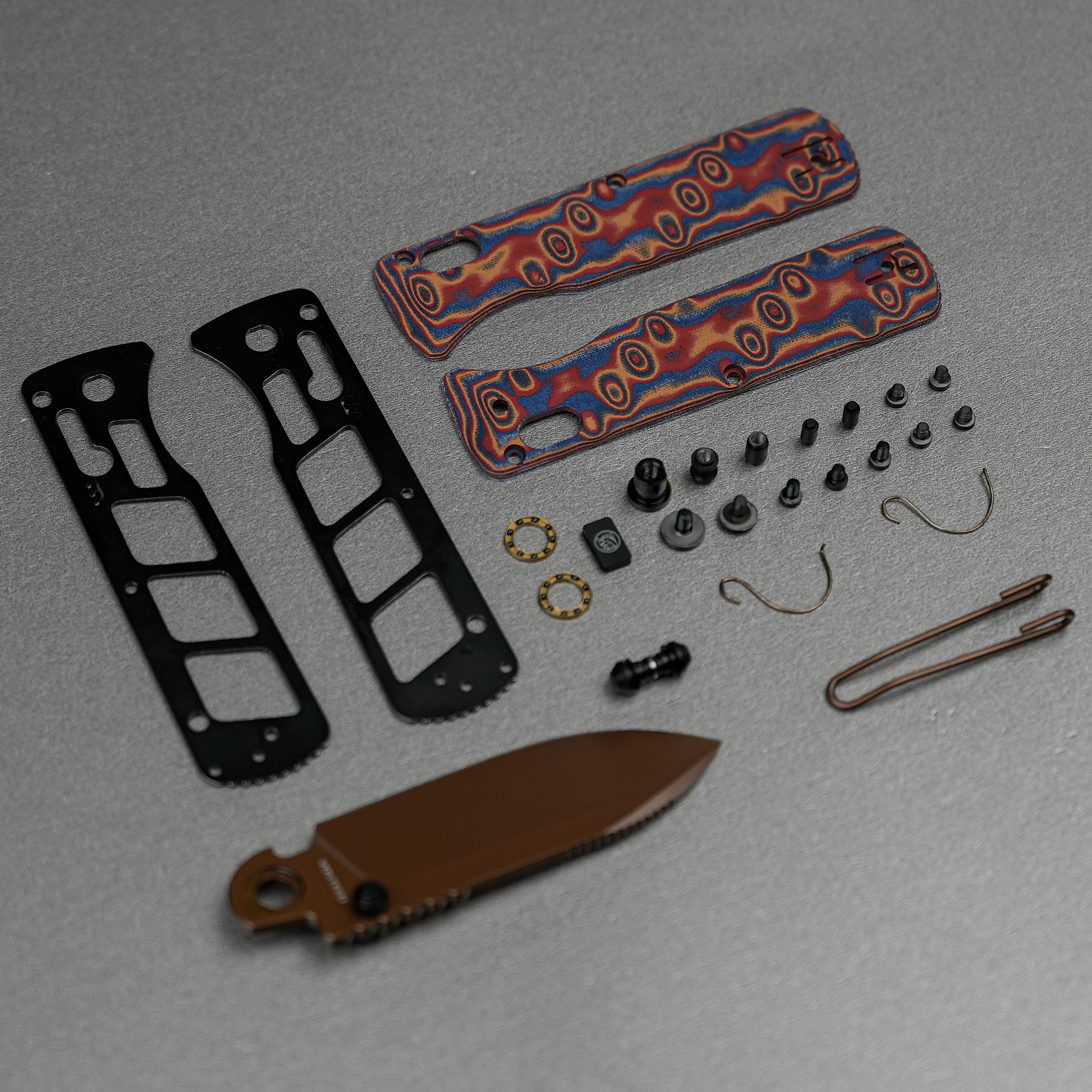 Vombat Handle Scales Kits- W0105