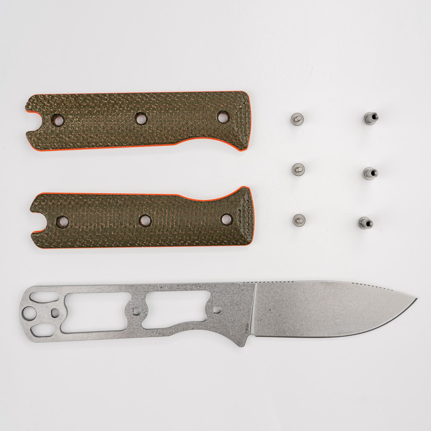 Vombat - Fixed Blade Knife (3.16" AEB-L Blade & Micarta Handle) - D0902 - AMAZON & TIKTOK EXCLUSIVE