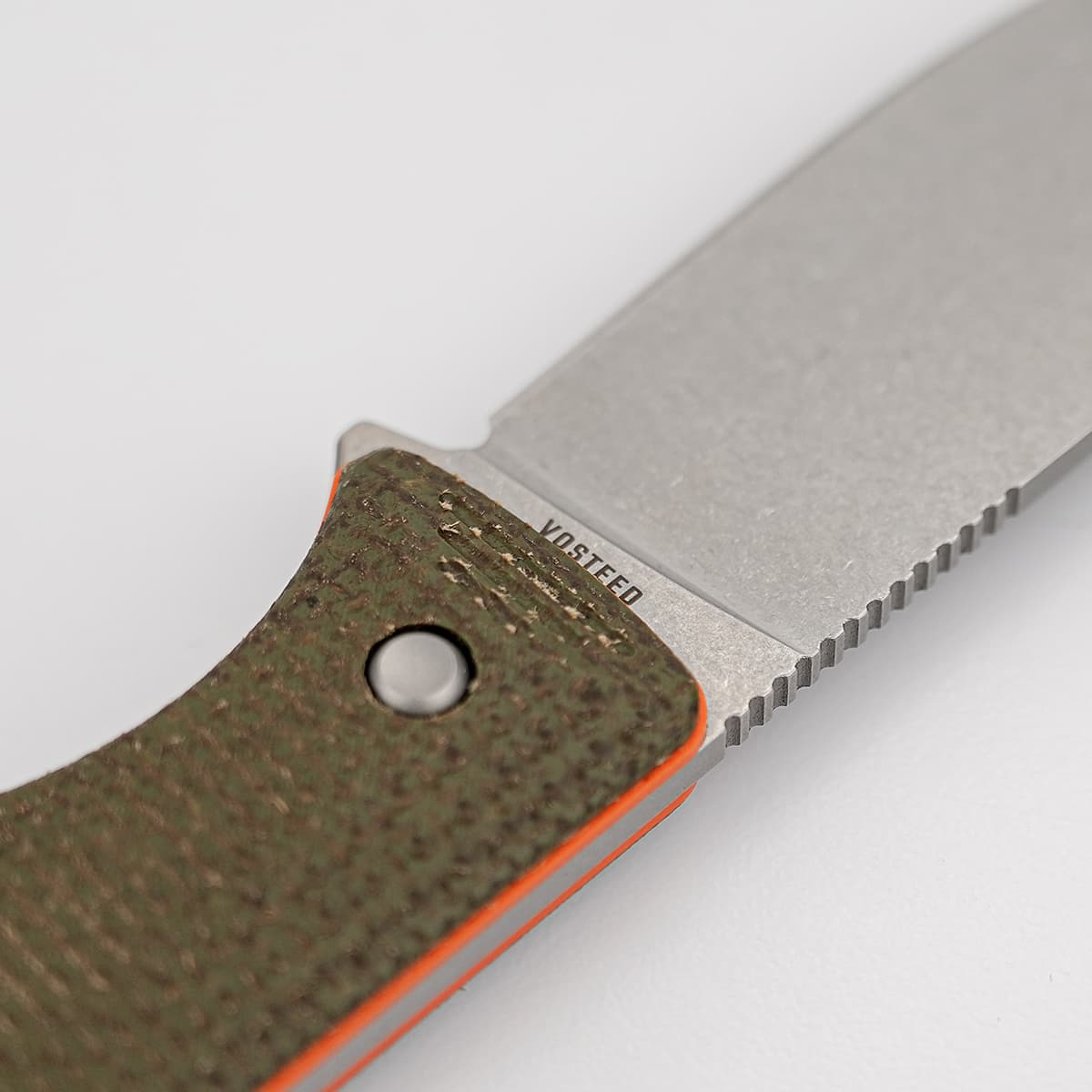 Vombat - Fixed Blade Knife (3.16" AEB-L Blade & Micarta Handle) - D0902 - AMAZON & TIKTOK EXCLUSIVE