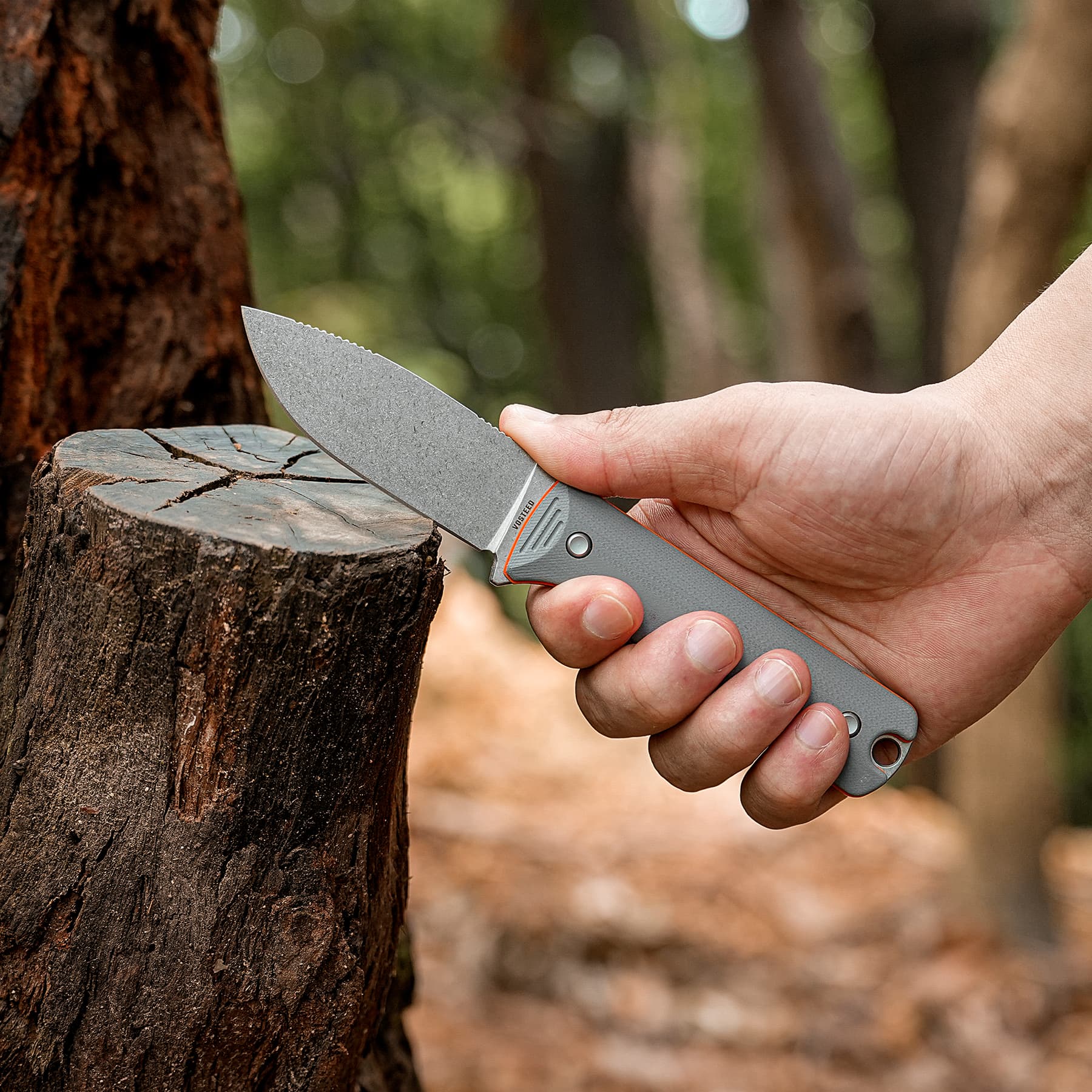 Vombat - Fixed Blade Knife (3.16" AEB-L Blade & G10 Handle) - D0903 - AMAZON & TIKTOK EXCLUSIVE