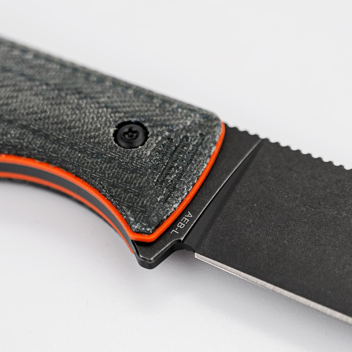 Vombat - Fixed Blade Knife (3.16" AEB-L Blade & Denim Micarta Handle) - D0904 - AMAZON & TIKTOK EXCLUSIVE