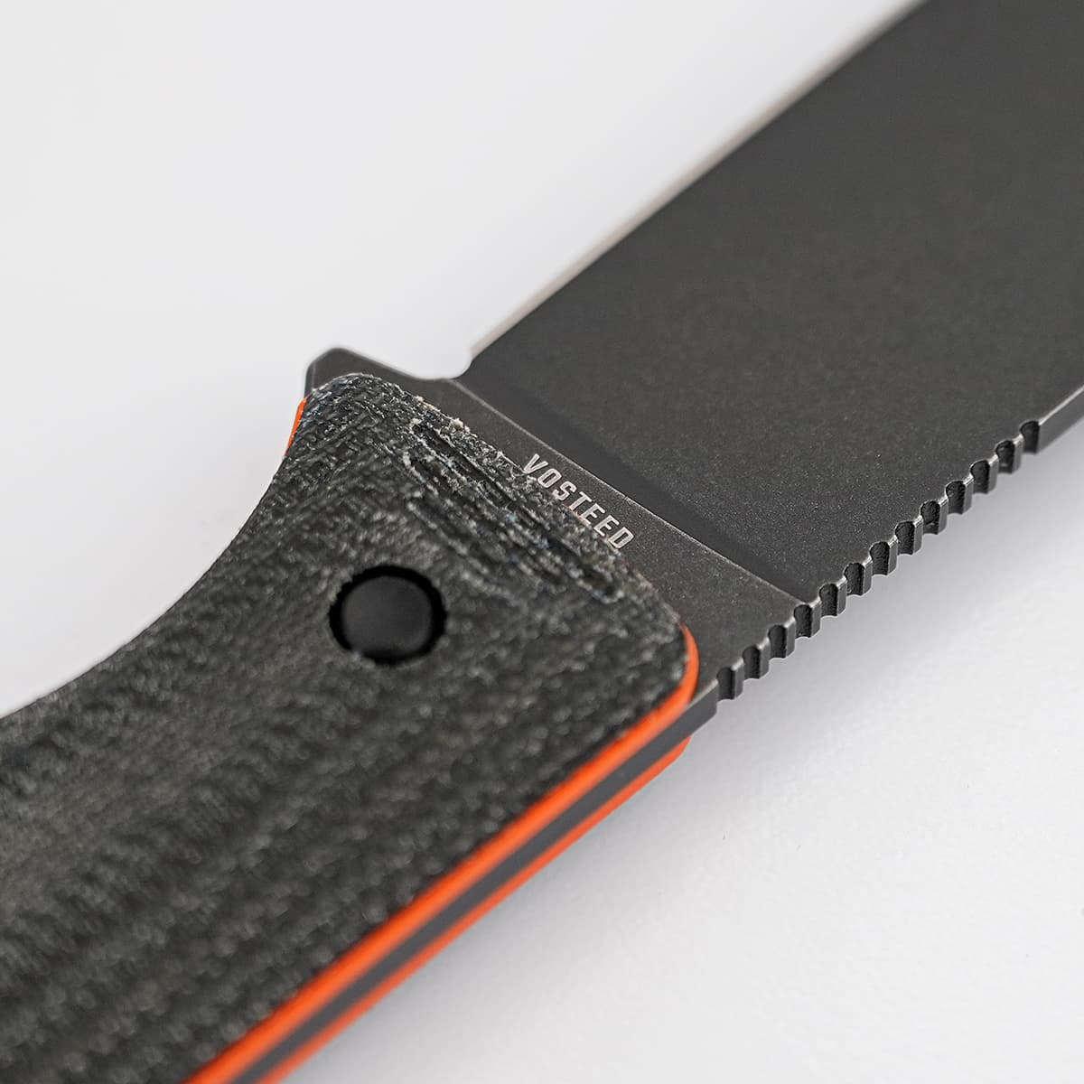 Vombat - Fixed Blade Knife (3.16" AEB-L Blade & Denim Micarta Handle) - D0904 - AMAZON & TIKTOK EXCLUSIVE