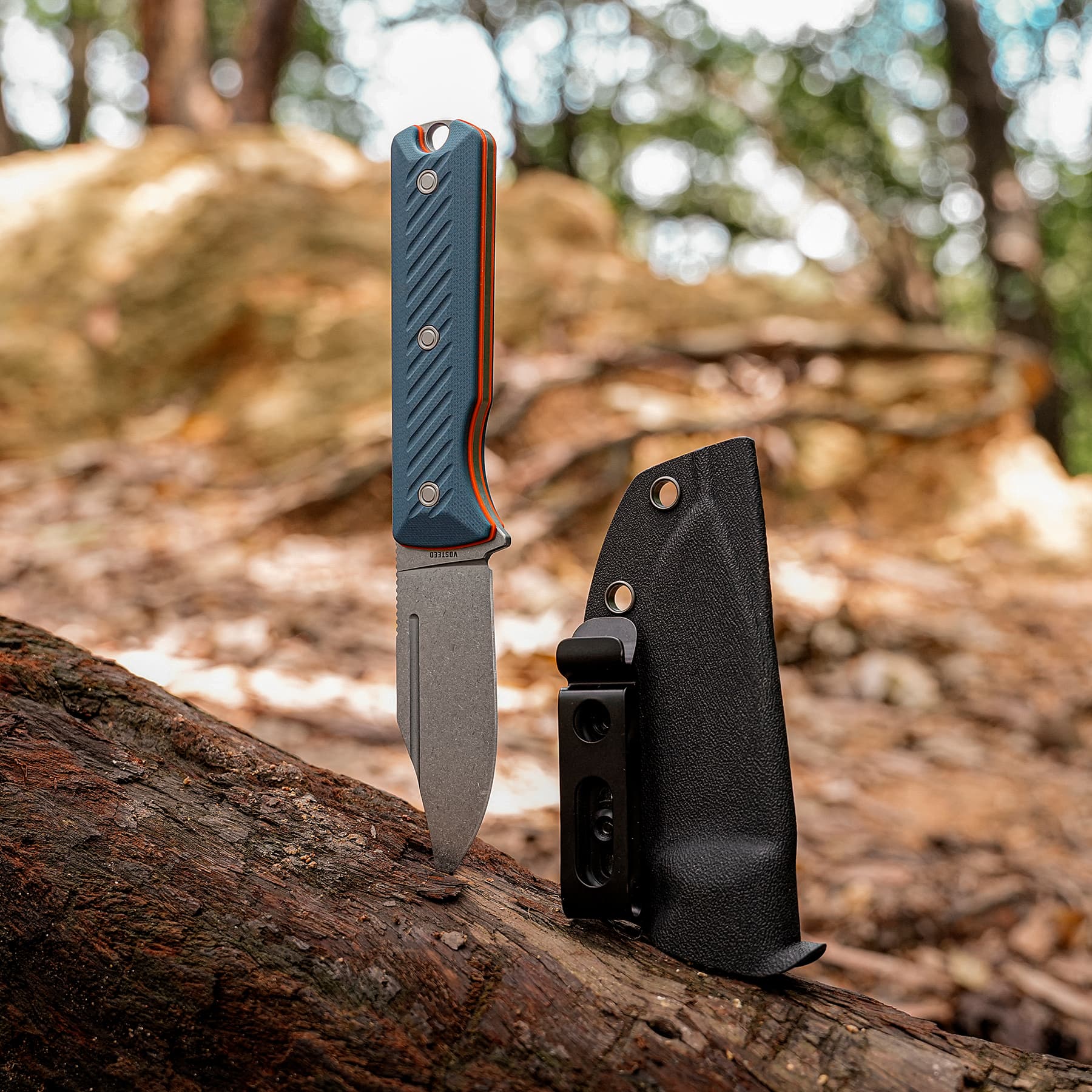 Vombat - Fixed Blade Knife (3.16" AEB-L Blade & G10 Handle) - D0905 - AMAZON & TIKTOK EXCLUSIVE