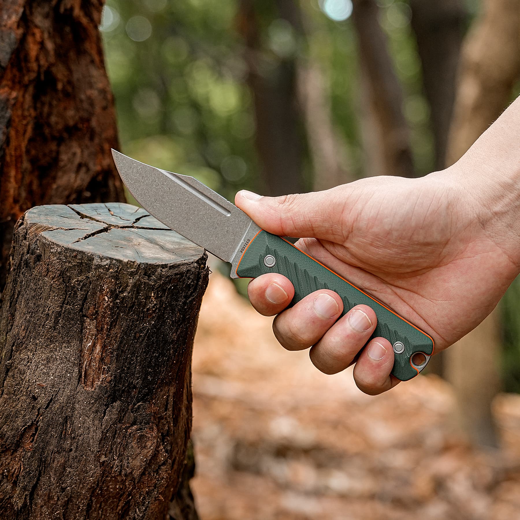Vombat - Fixed Blade Knife (3.16" AEB-L Blade & G10 Handle) - D0906 - AMAZON & TIKTOK EXCLUSIVE