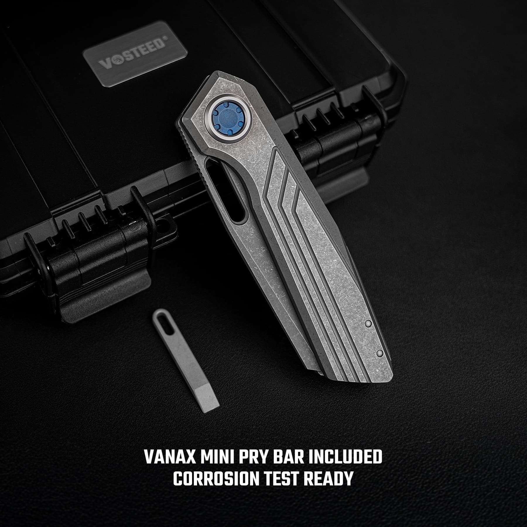 Xeno -Vanchor Lock®  (3.23" Vanax Blade & Titanium Handle) - A3801