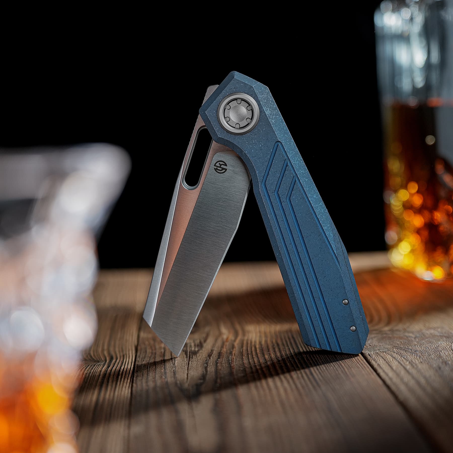 Xeno -Vanchor Lock®  (3.23" Vanax Blade & Titanium Handle) - A3802