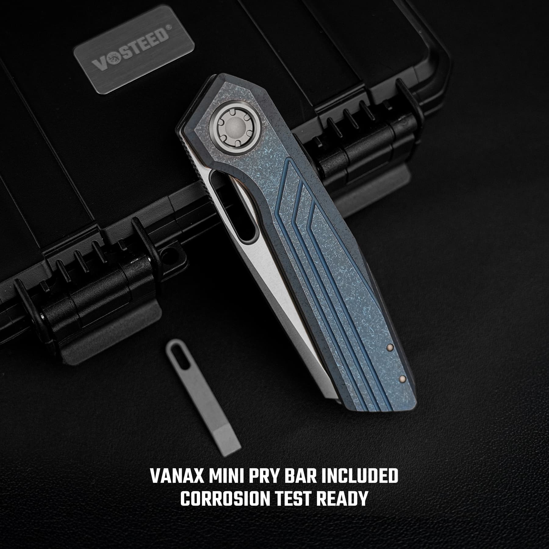 Xeno -Vanchor Lock®  (3.23" Vanax Blade & Titanium Handle) - A3802