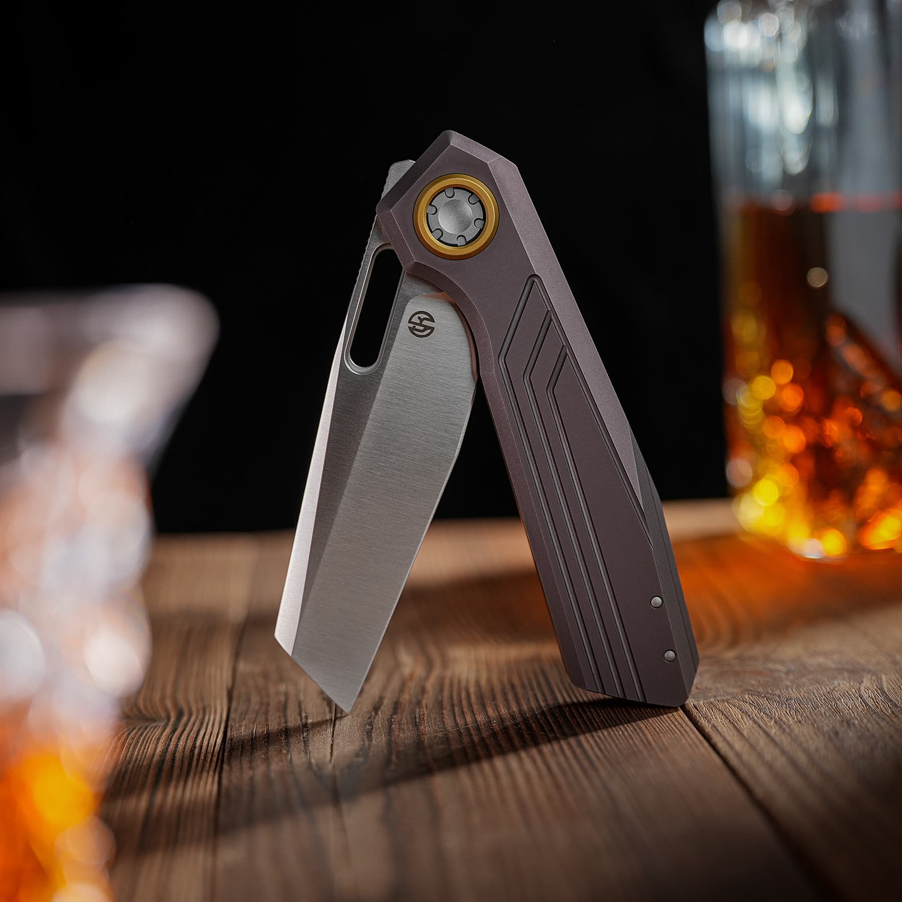 Xeno -Vanchor Lock®  (3.23" Vanax Blade & Titanium Handle) - A3804