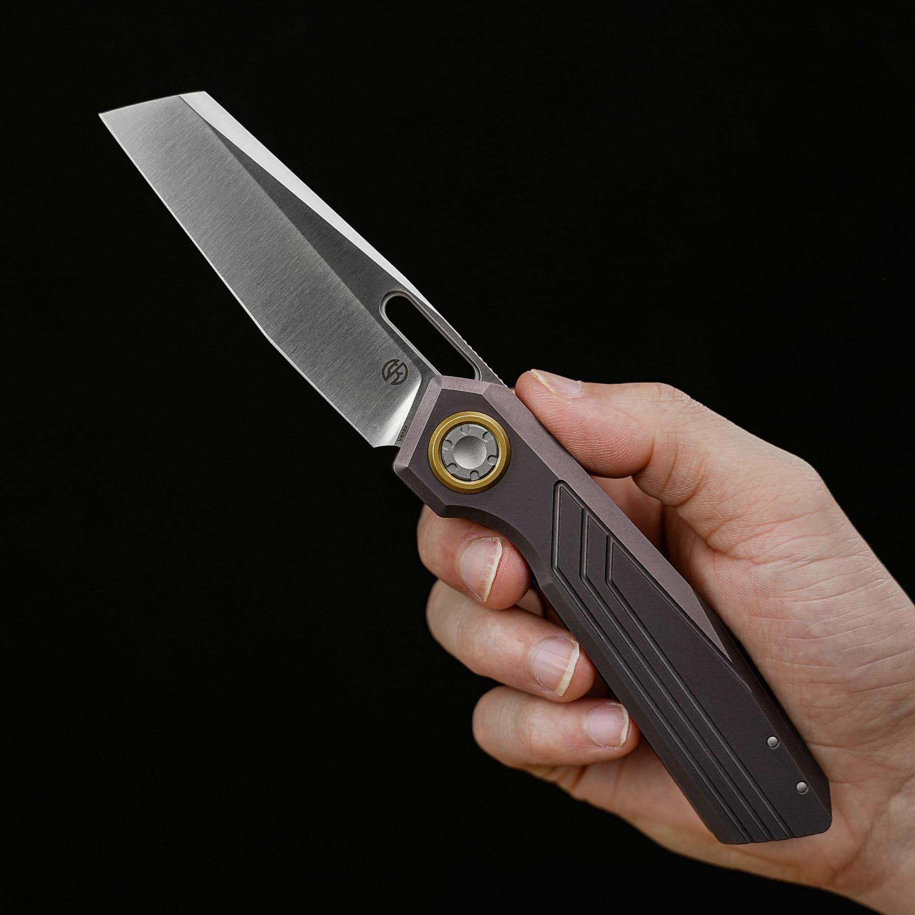 Xeno -Vanchor Lock®  (3.23" Vanax Blade & Titanium Handle) - A3804