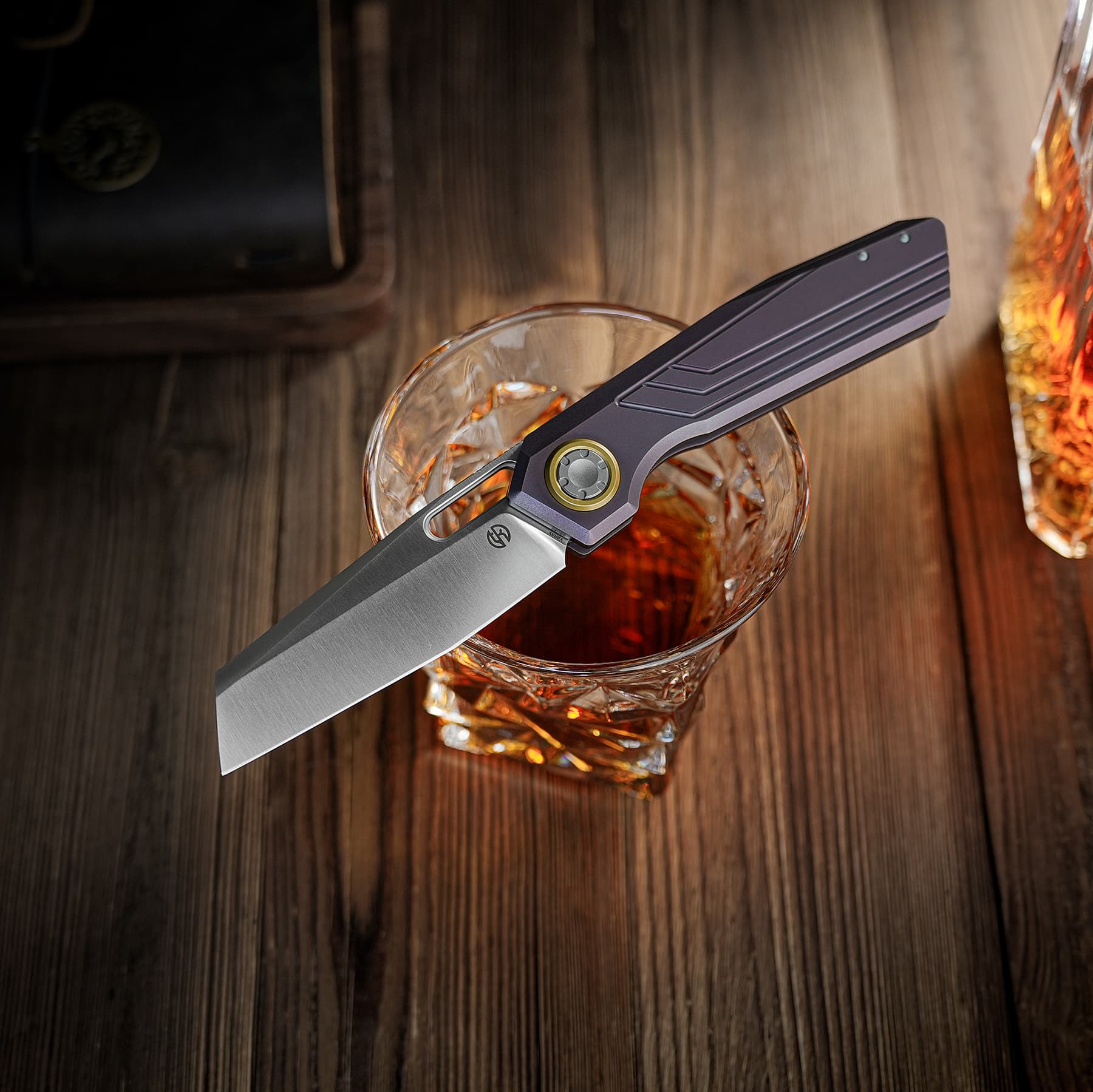 Xeno -Vanchor Lock®  (3.23" Vanax Blade & Titanium Handle) - A3804