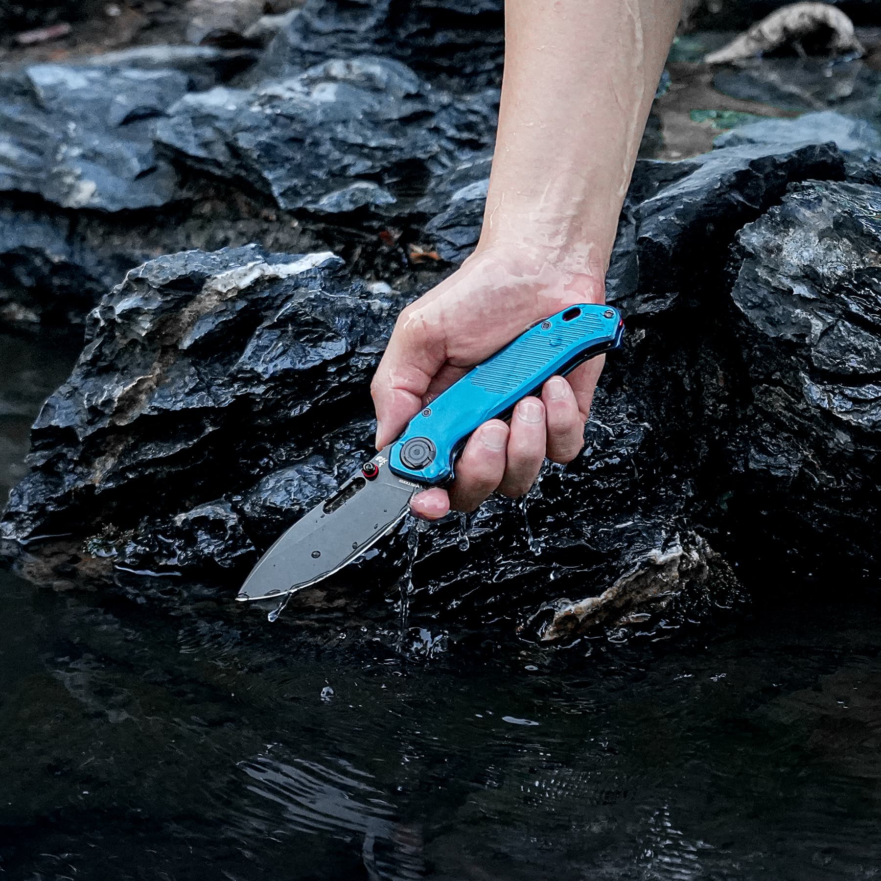Coming Soon - Zander - Vanchor Lock®  (3.40" S35VN Blade & Aluminum Handle) - A4603