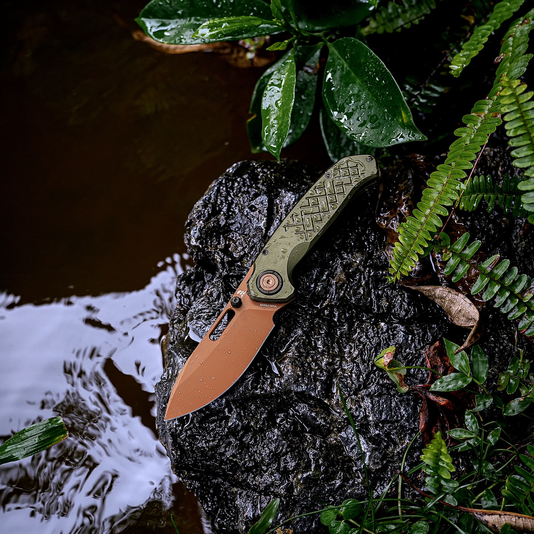 Coming Soon - Zander - Vanchor Lock®  (3.40" S35VN Blade & Aluminum Handle) - A4604
