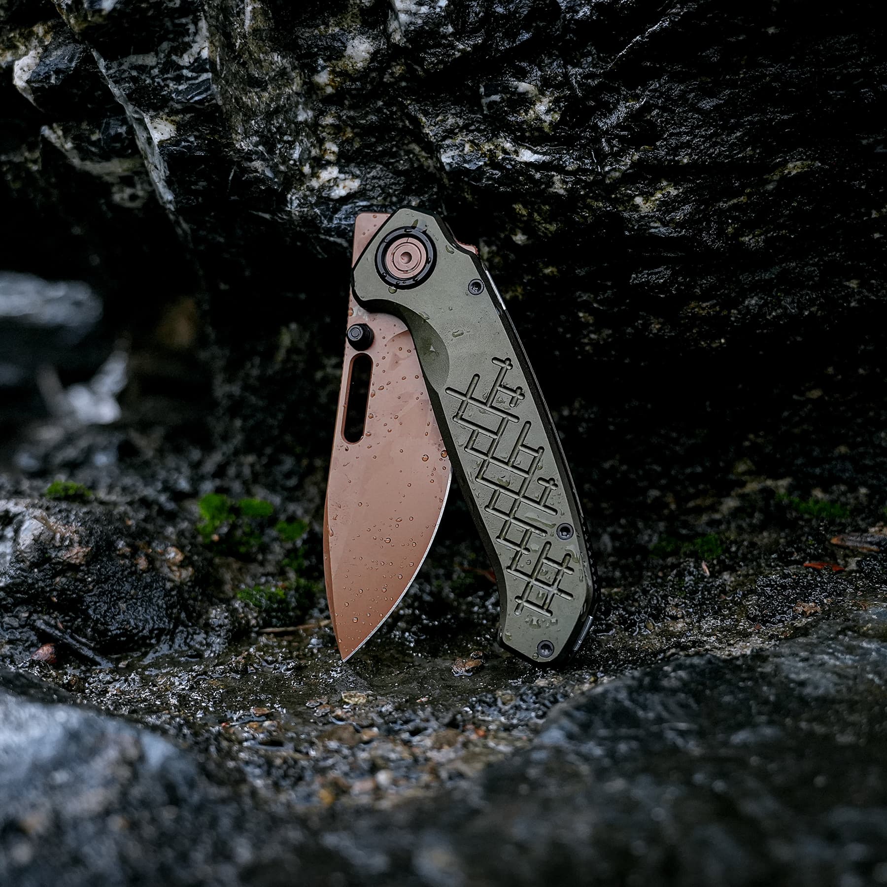 Coming Soon - Zander - Vanchor Lock®  (3.40" S35VN Blade & Aluminum Handle) - A4604