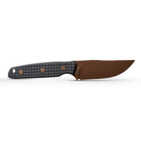 Mink - Fixed Blade Knife (3.33" 14C28N Blade & Micarta Handle) - D0106