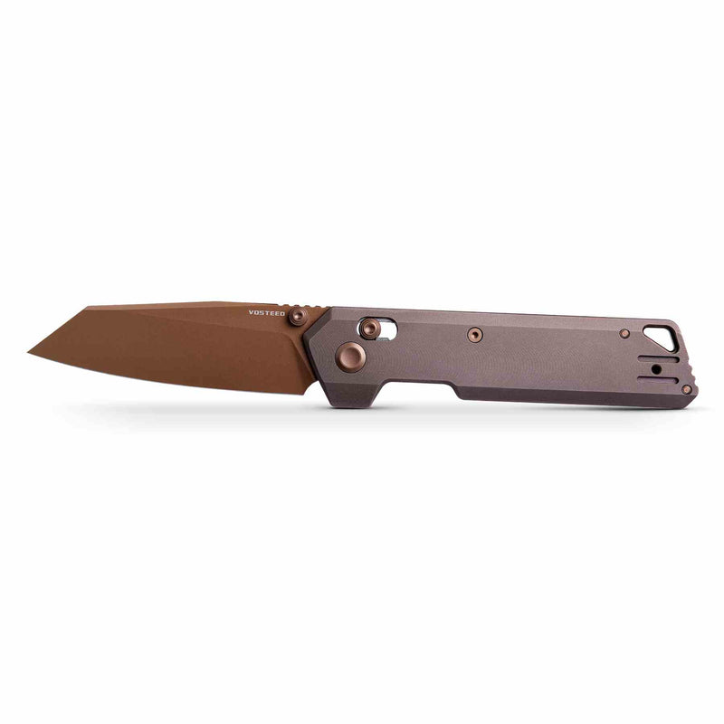 Edison Parallel Blade Parallel Lightweight EDC | Titanium Knife for Work & Hiking