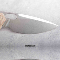 Psyop - Top Liner Lock Knife (3.32" Elmax Blade & Norplex UltreX™ Micarta Handle) - A2210